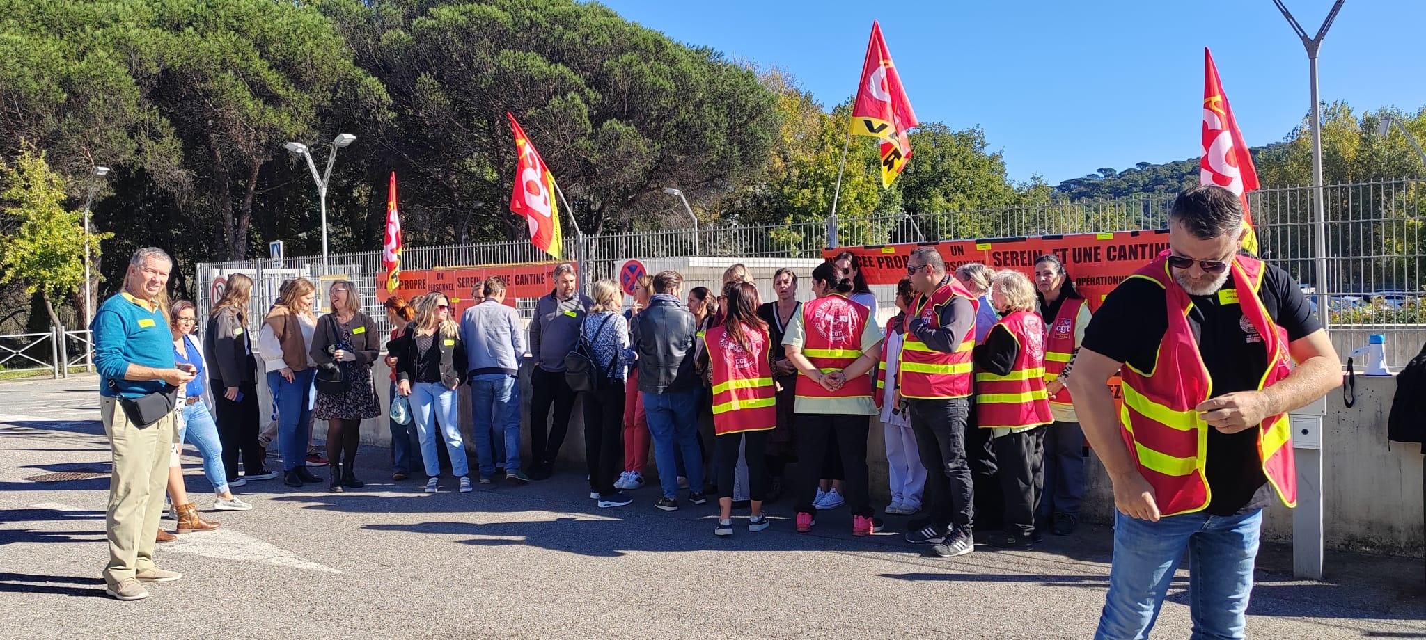 La grève continue au lycée du Golfe de Saint-Tropez