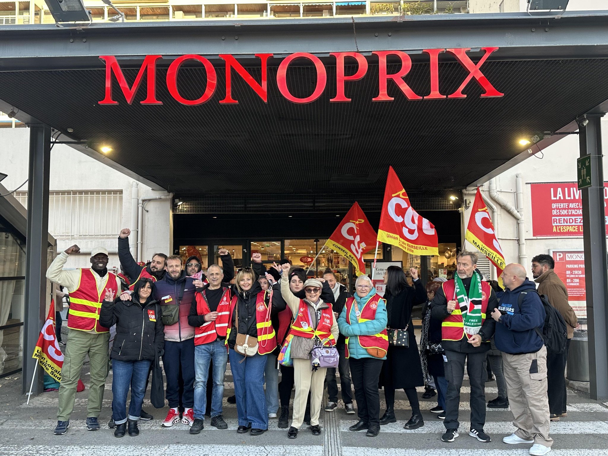 La CGT Monop’ en rang serré contre la répression