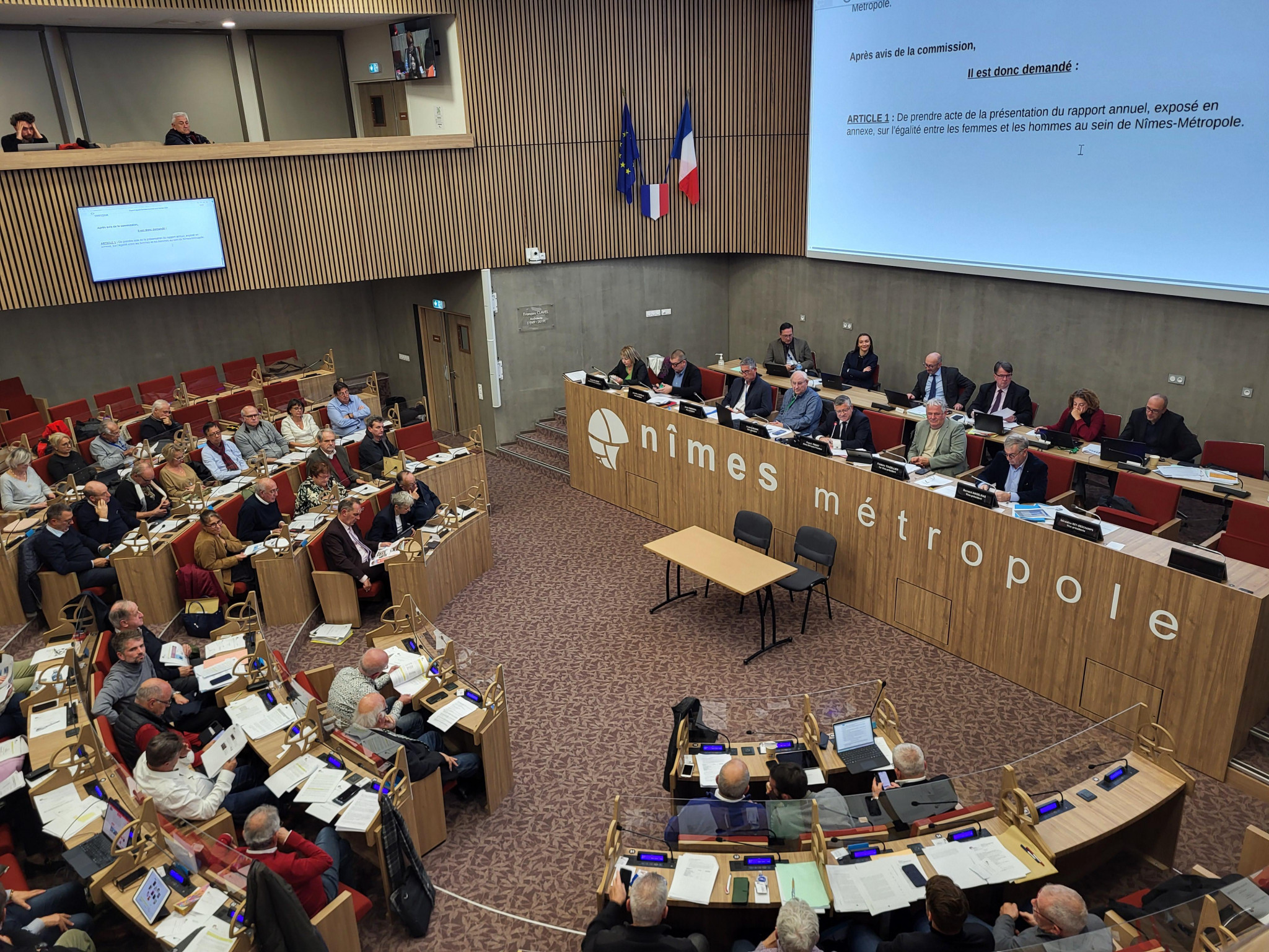 Un budget de fin de mandat prudent pour Nîmes Métropole