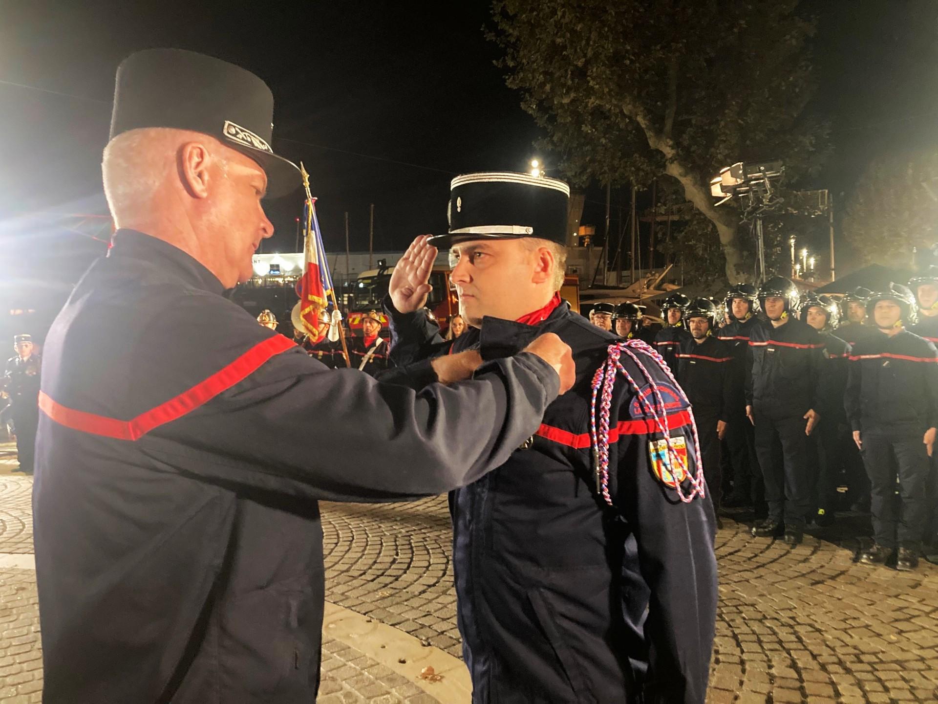 Le capitaine Delbé a pris les rênes du centre de secours