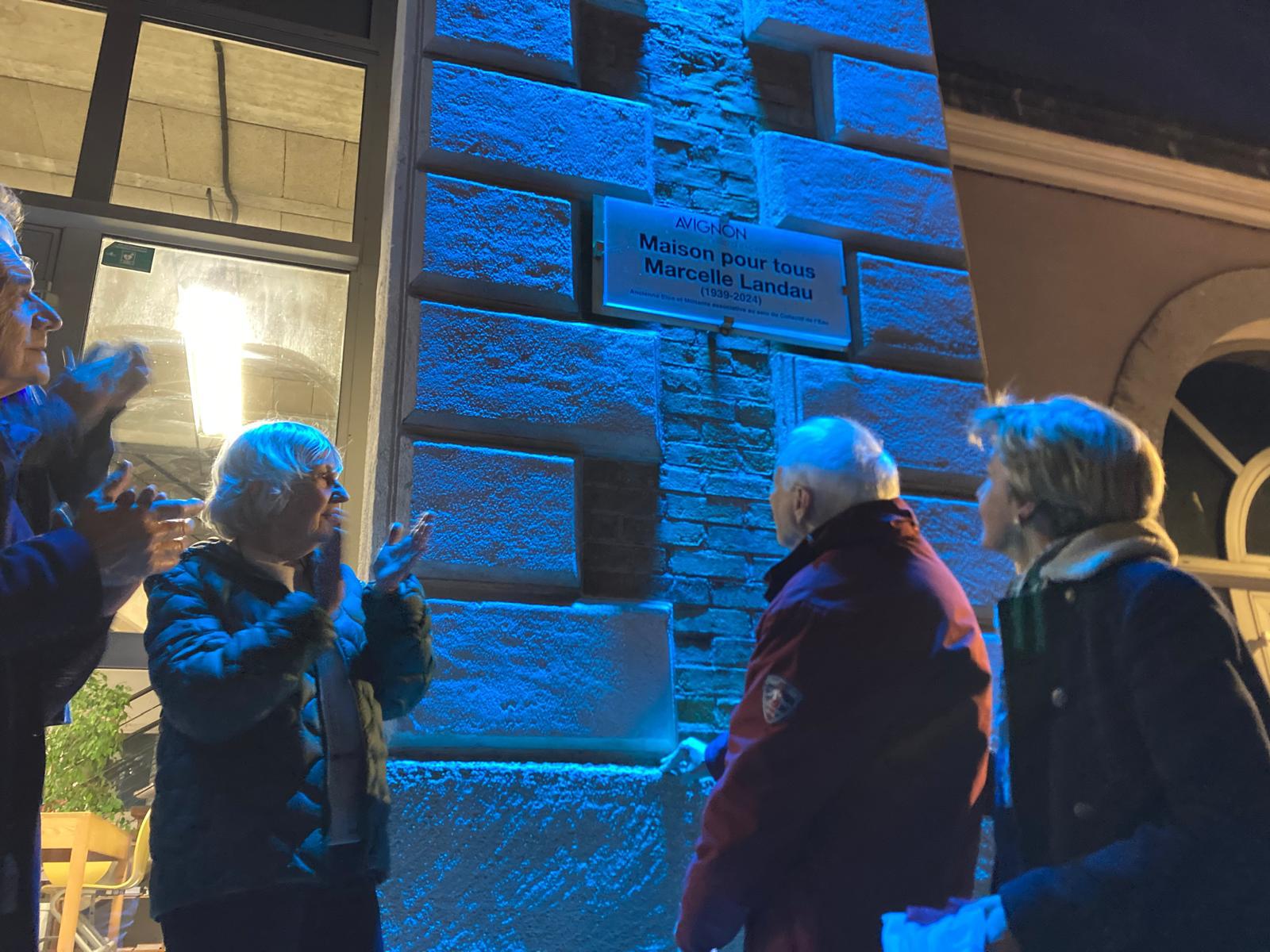 En hommage aux combats de Marcelle Landau