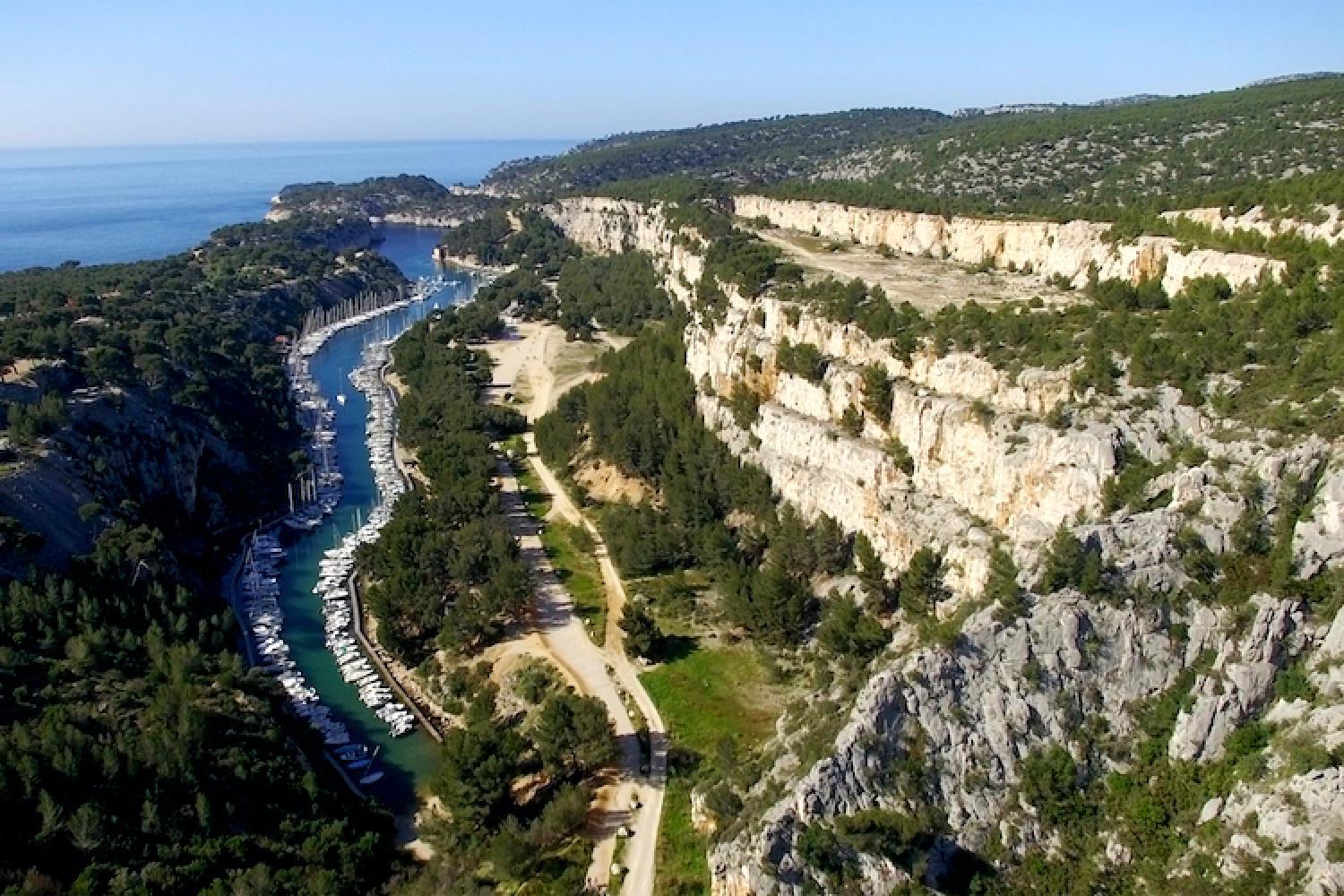 Le sentier du parking de la Presqu’île à Port-Miou bientôt fermé pour travaux