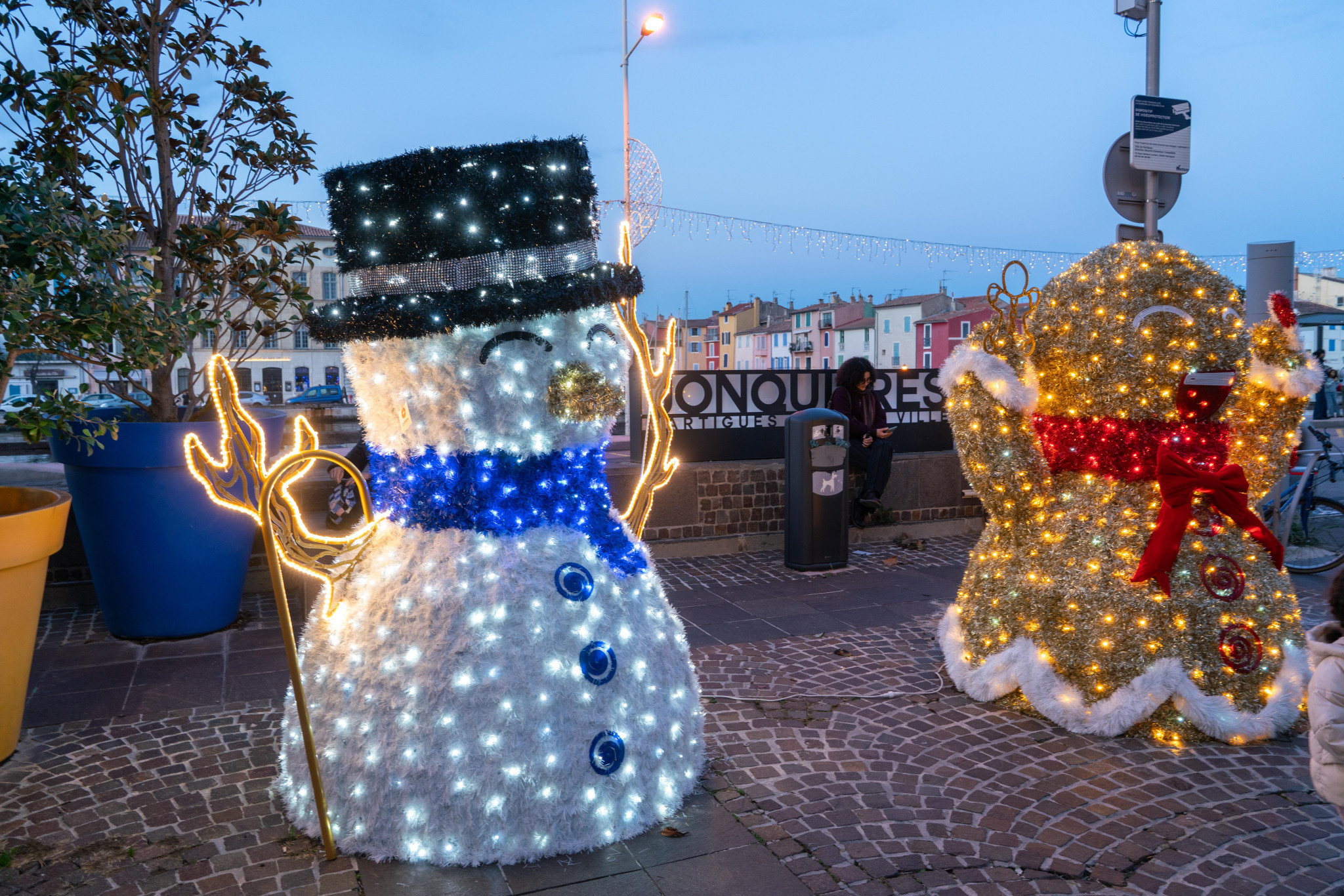 [Les illuminations font un carton] Les trois quartiers de Martigues brillent de mille feux