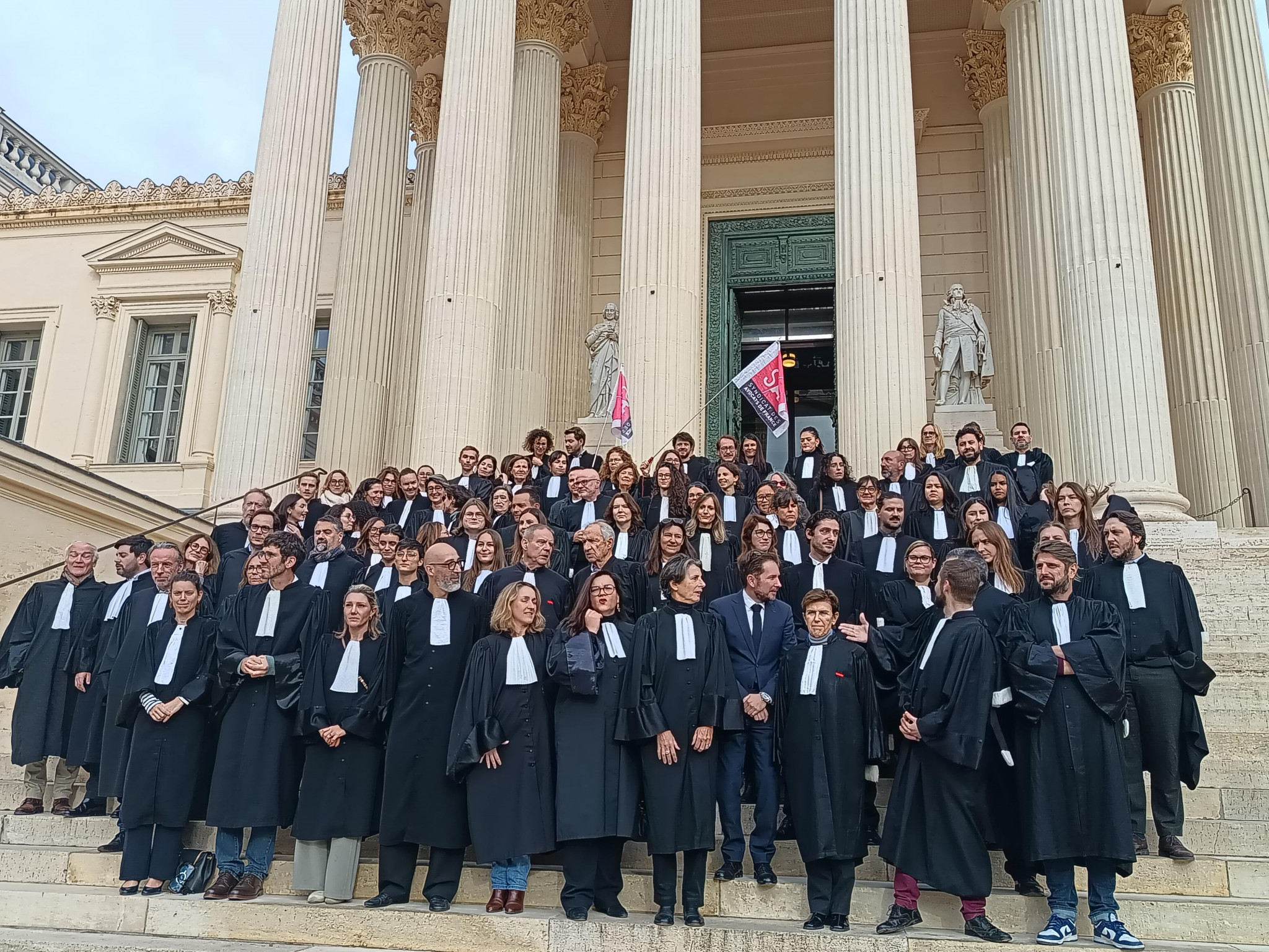 À Montpellier, les avocats font bloc pour défendre la procédure d’appel