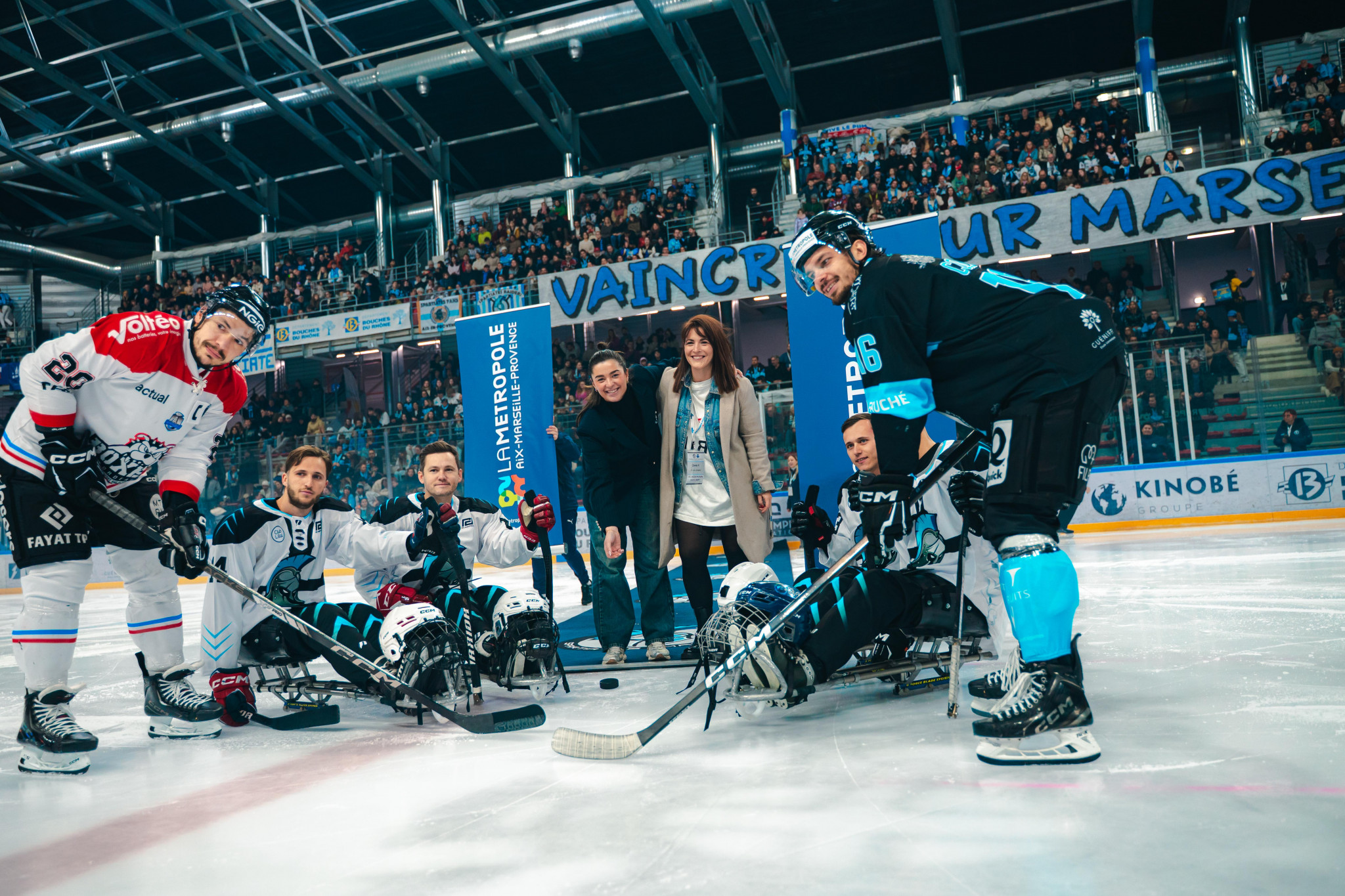 Le para-hockey veut aussi se faire sa place à Marseille