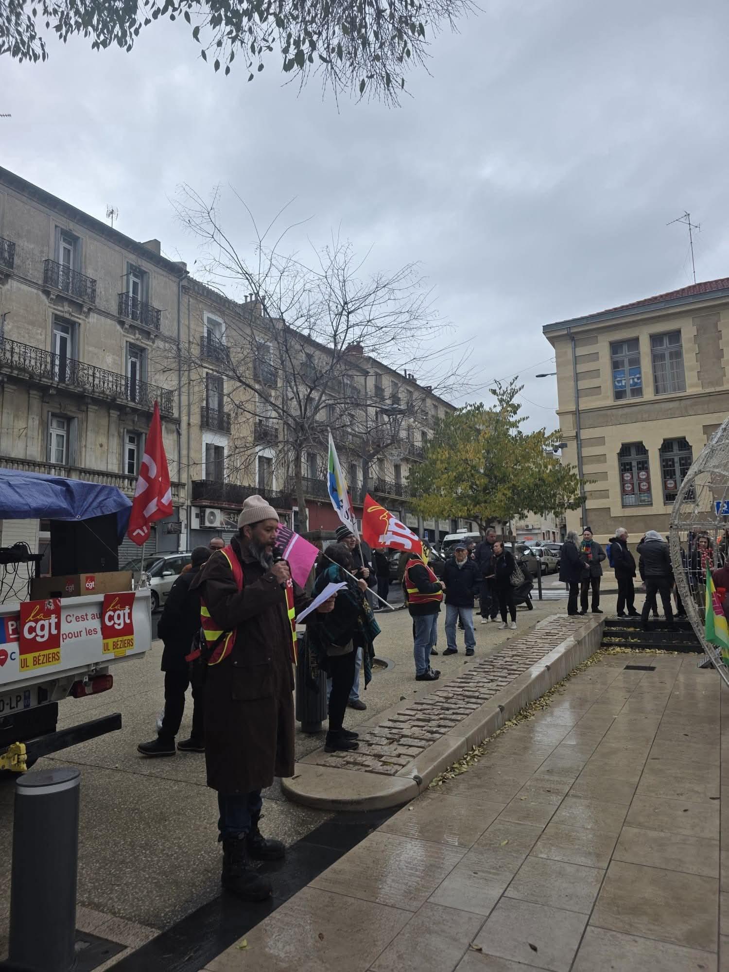 À Béziers, une mobilisation en demi-teinte contre l’austérité