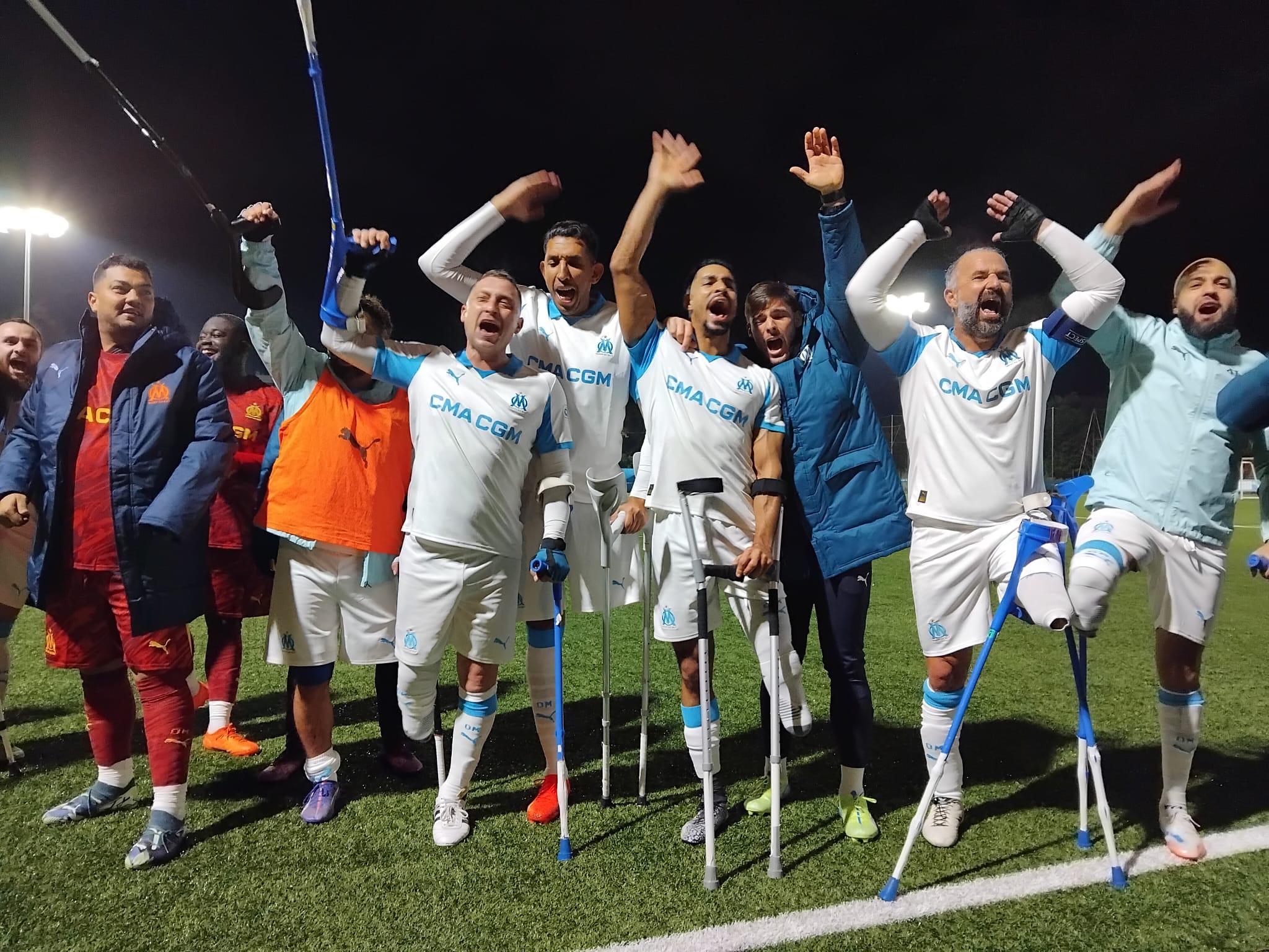 Première réussie pour les amputés olympiens