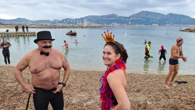 A Marseille, Martigues, Toulon ou La Seyne-sur-Mer, le premier bain de l’année se fête