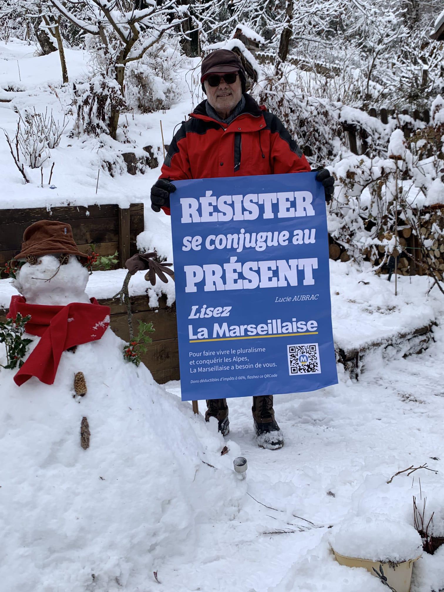 Alpes : l’arrivée de «&nbsp;La&nbsp;Marseillaise&nbsp;» promue qu’il vente ou qu’il neige&nbsp;!