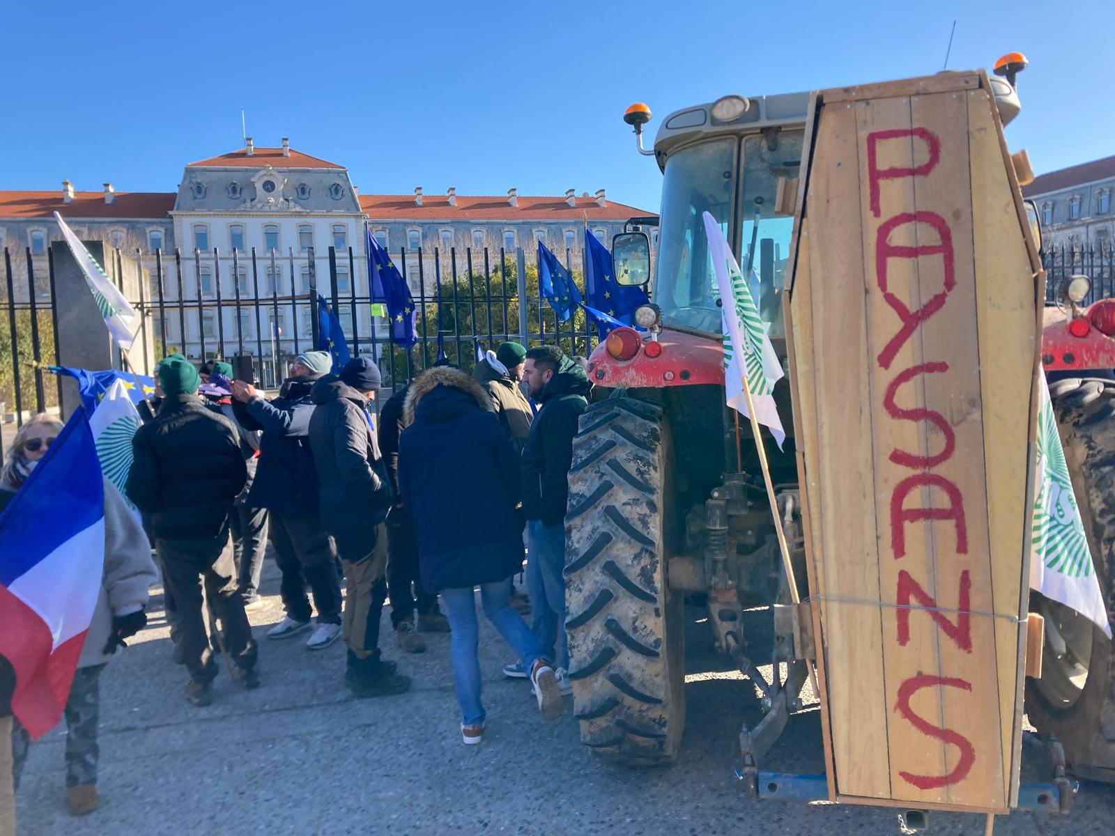 À Avignon, les agriculteurs en veulent à l’Europe