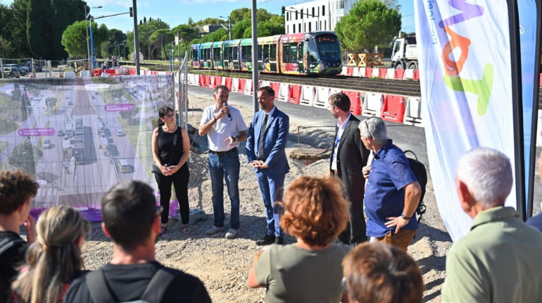 Montpellier : nouvelle station sur la ligne 3