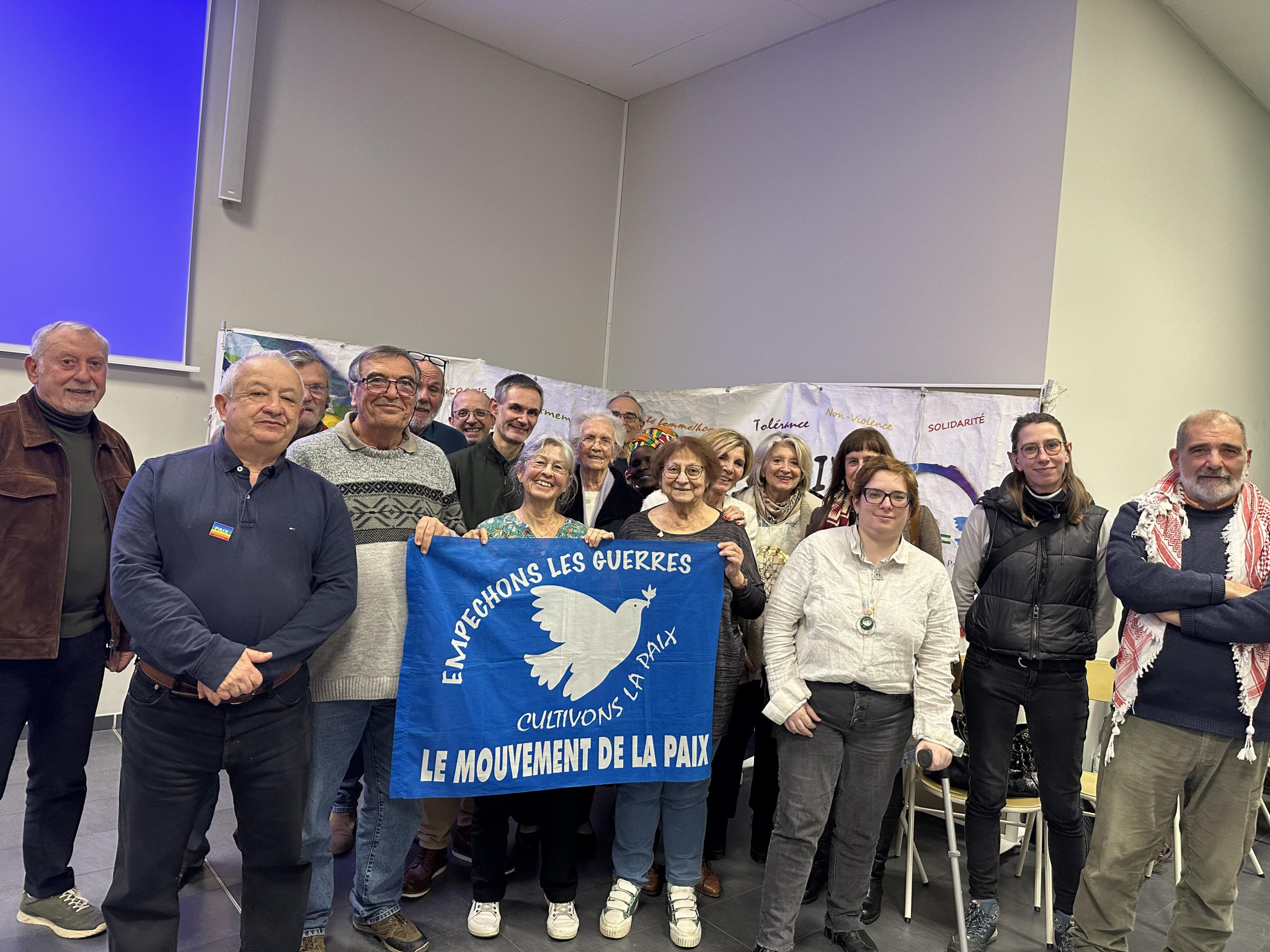 Pour 2026, le Mouvement de la paix mise sur la solidarité