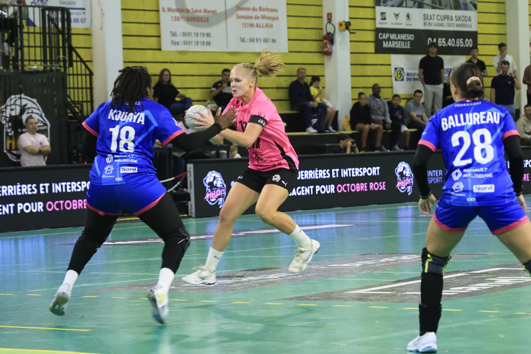 Handball : duel au sommet pour Plan-de-Cuques contre les Dijonnaises