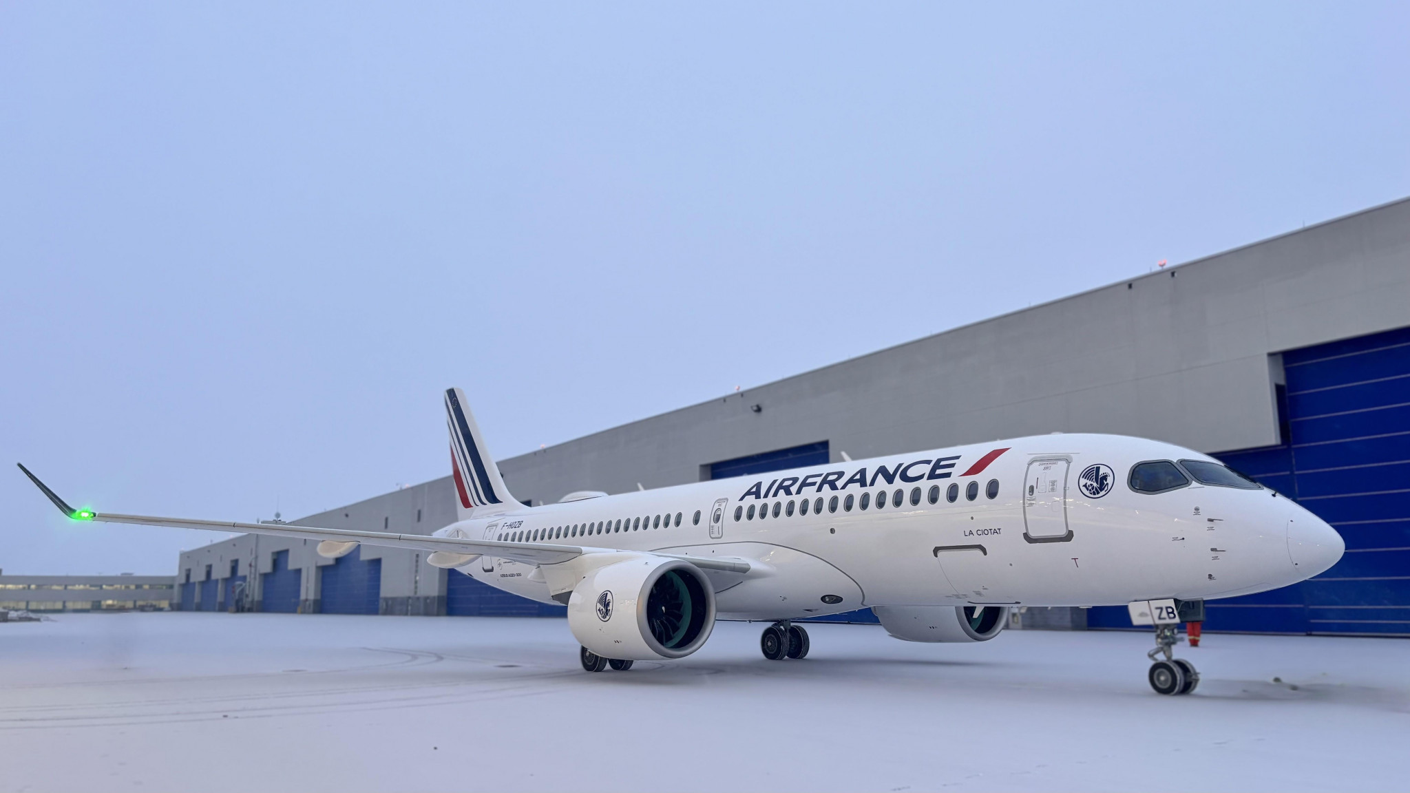 Air France baptise un de ses Airbus A&nbsp;220 «&nbsp;La Ciotat&nbsp;»