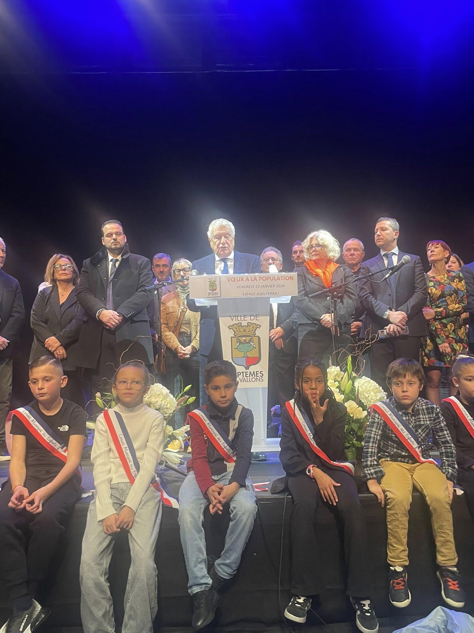 Les vœux réjouissants et volontaristes d’André Molino à Septèmes-les-Vallons