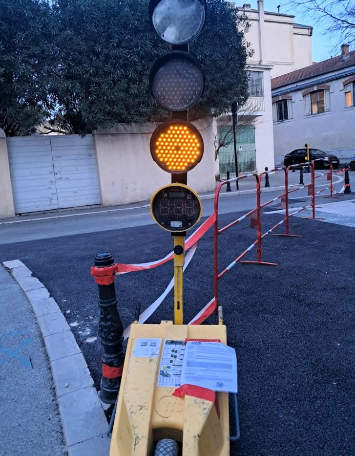 Les travaux route de Galice à Aix-en-Provence sont finalement reportés