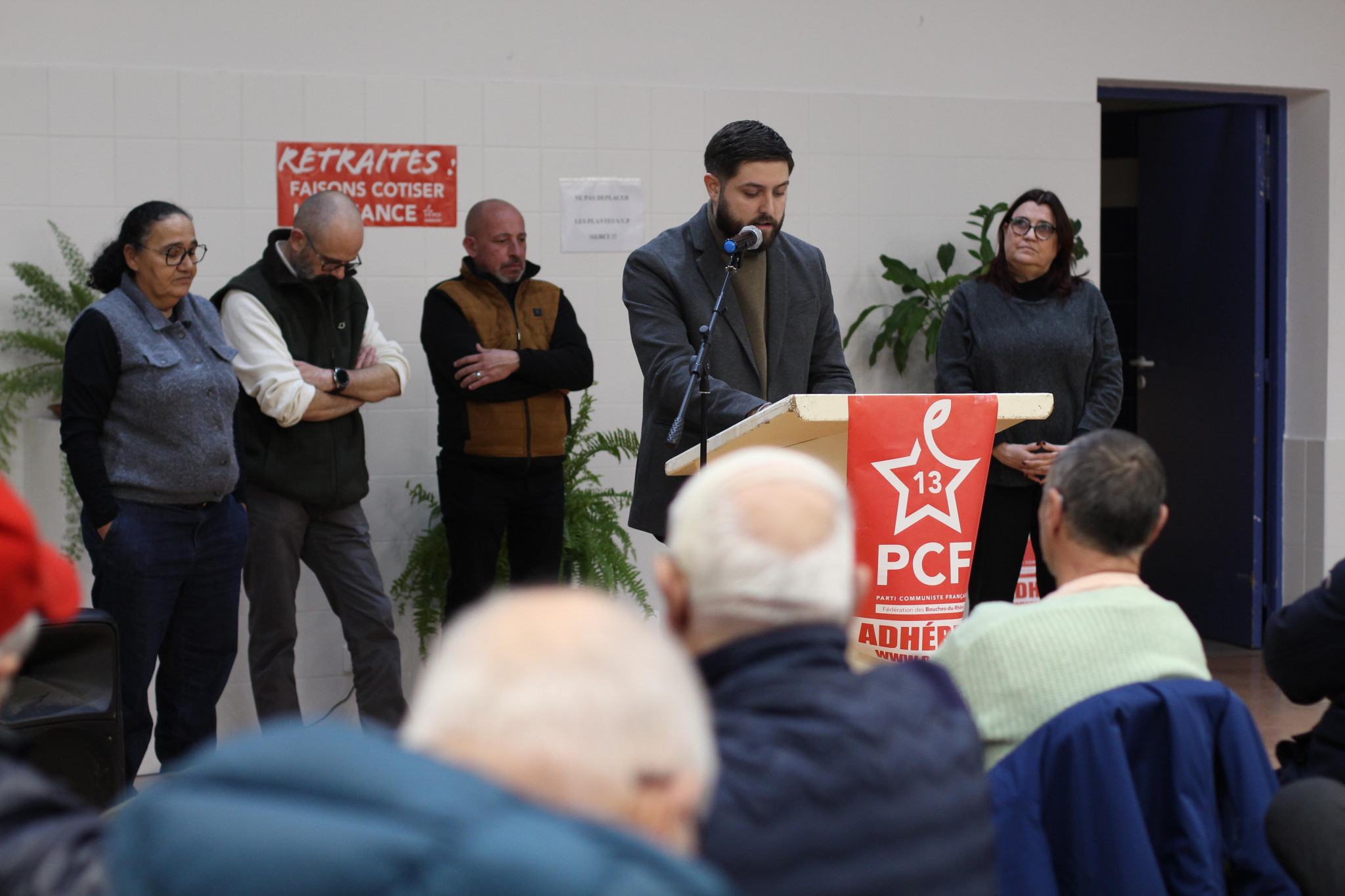 Face au sursaut fasciste et impérialiste, le PCF veut incarner l’espoir à Port-de-Bouc