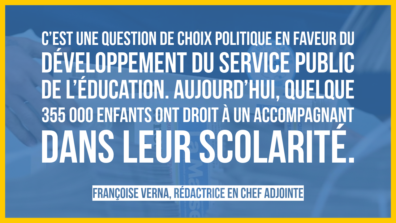 Aucun enfant ne doit être mis au ban de l’école