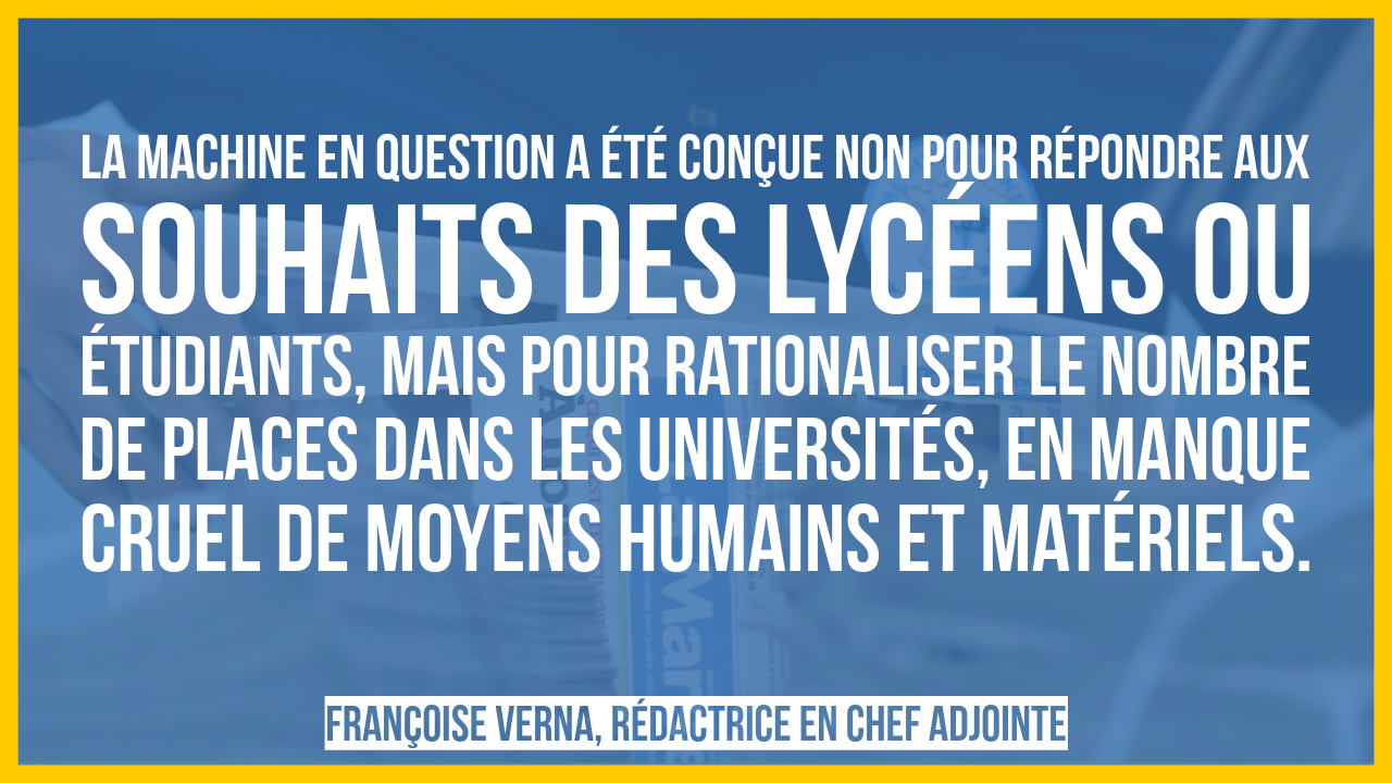 L’algorithme qui joue avec l’avenir des jeunes