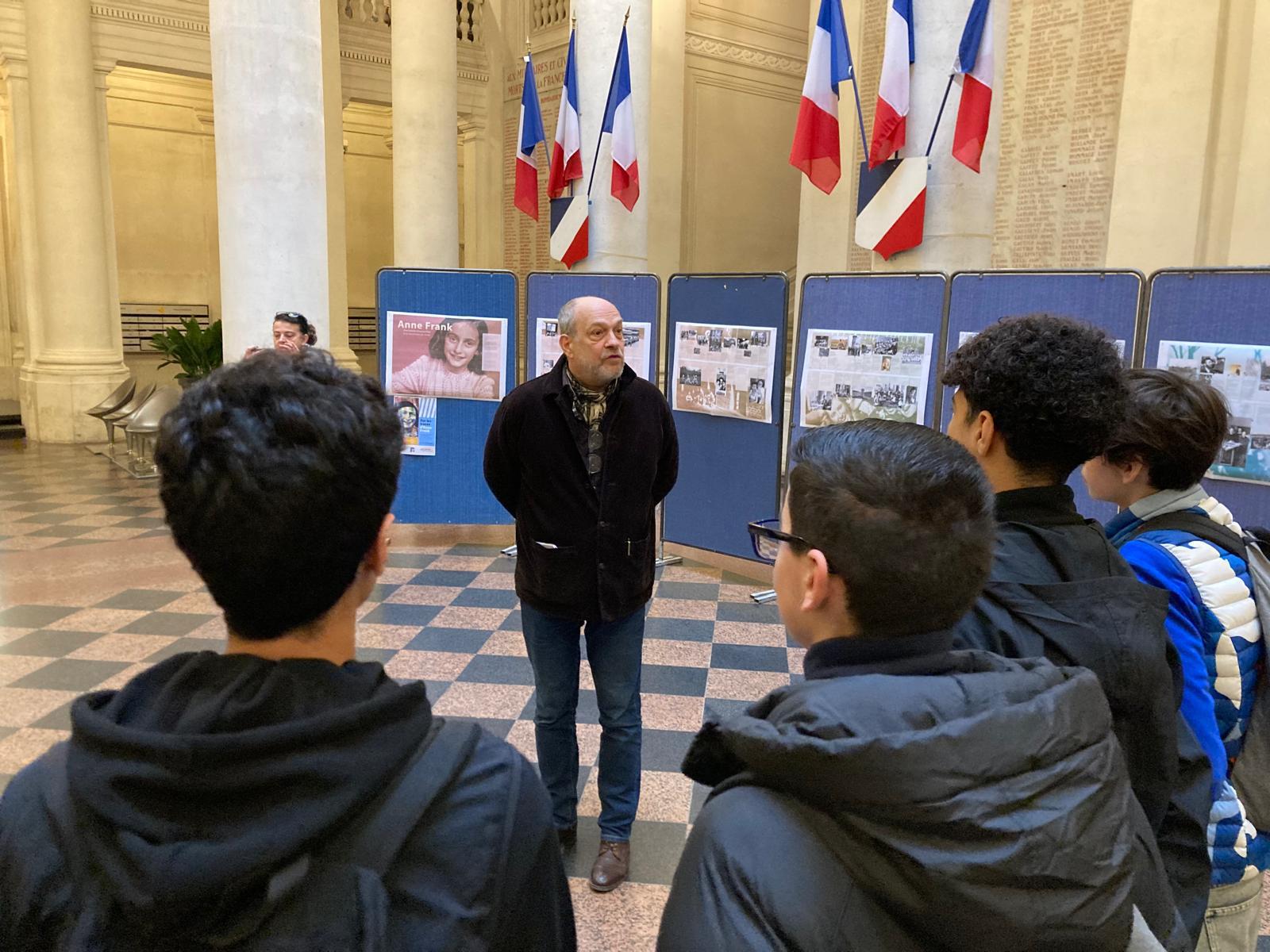 Une journée sur les traces d’Anne Frank pour des collégiens et lycéens d’Avignon