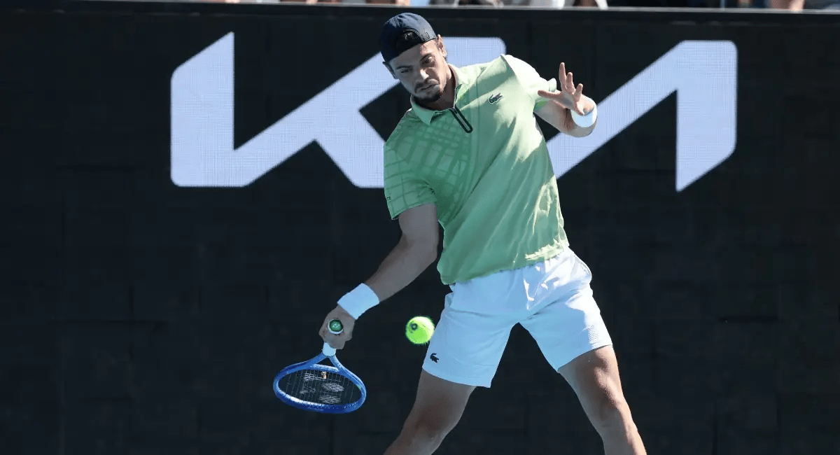 Arthur Gea vaincu en Australie par Wawrinka, après un match dantesque