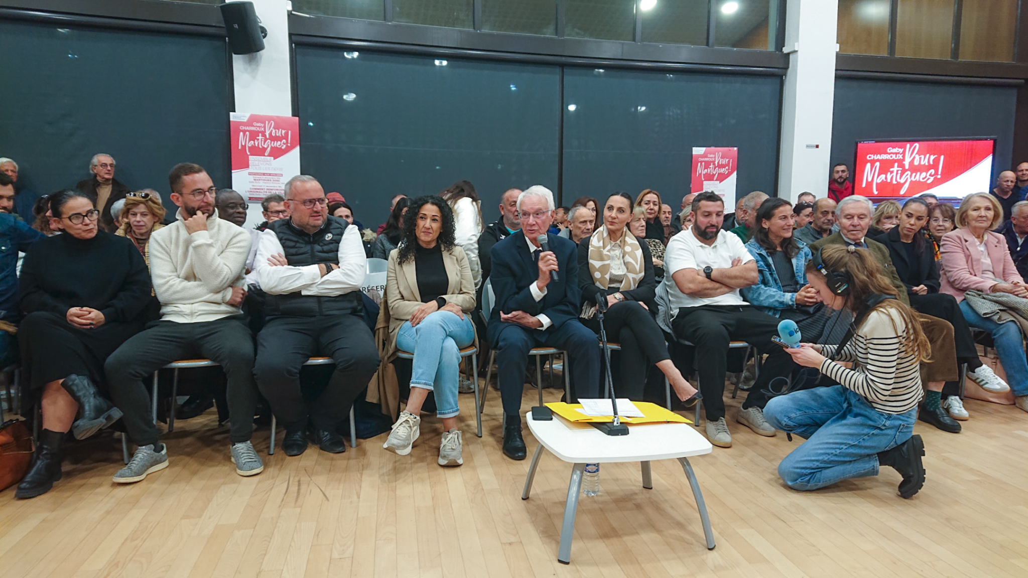 Gaby Charroux dresse son bilan en public ce samedi à Martigues