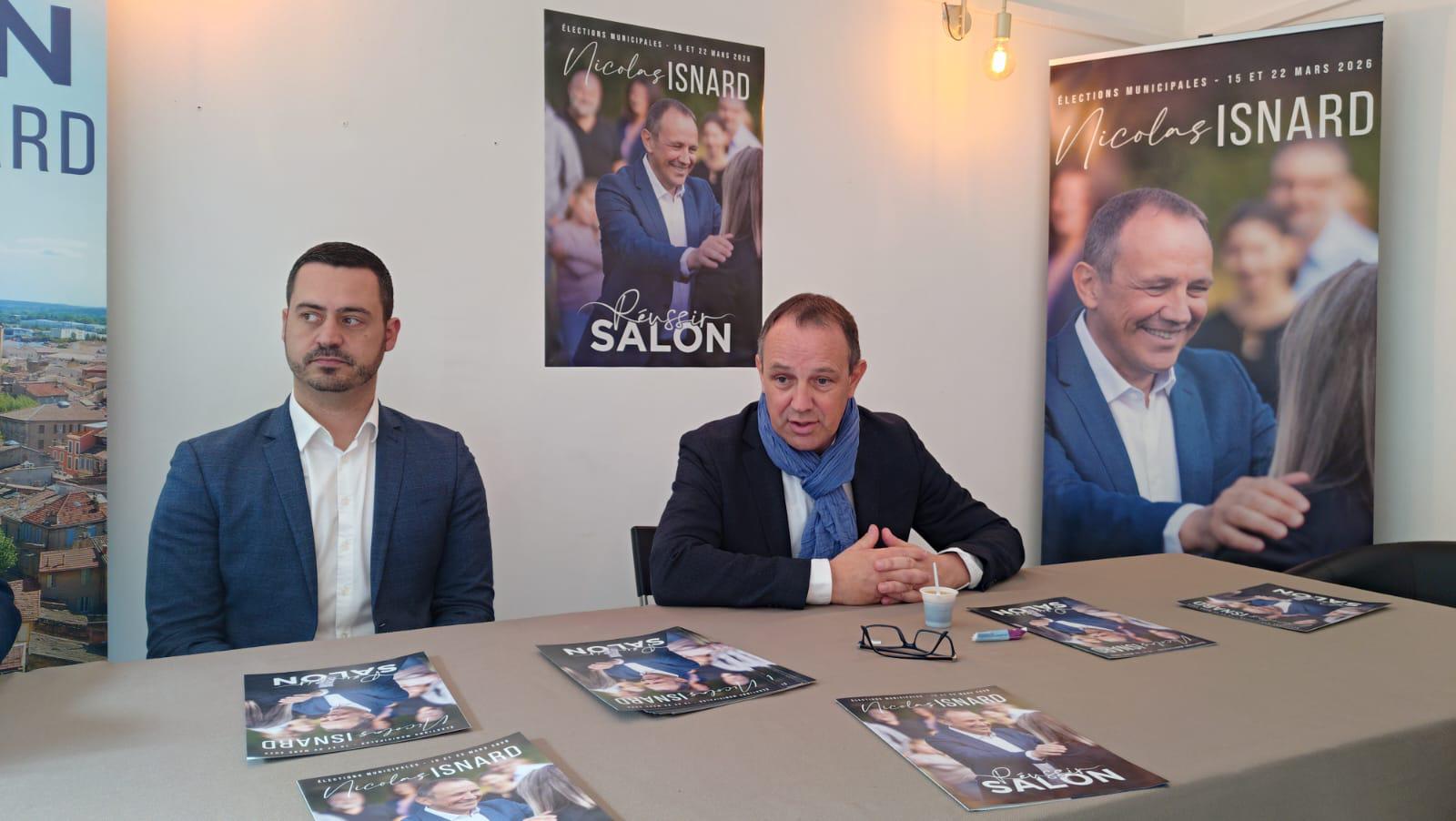 [Municipales] Nicolas Isnard est candidat à sa succession à Salon-de-Provence
