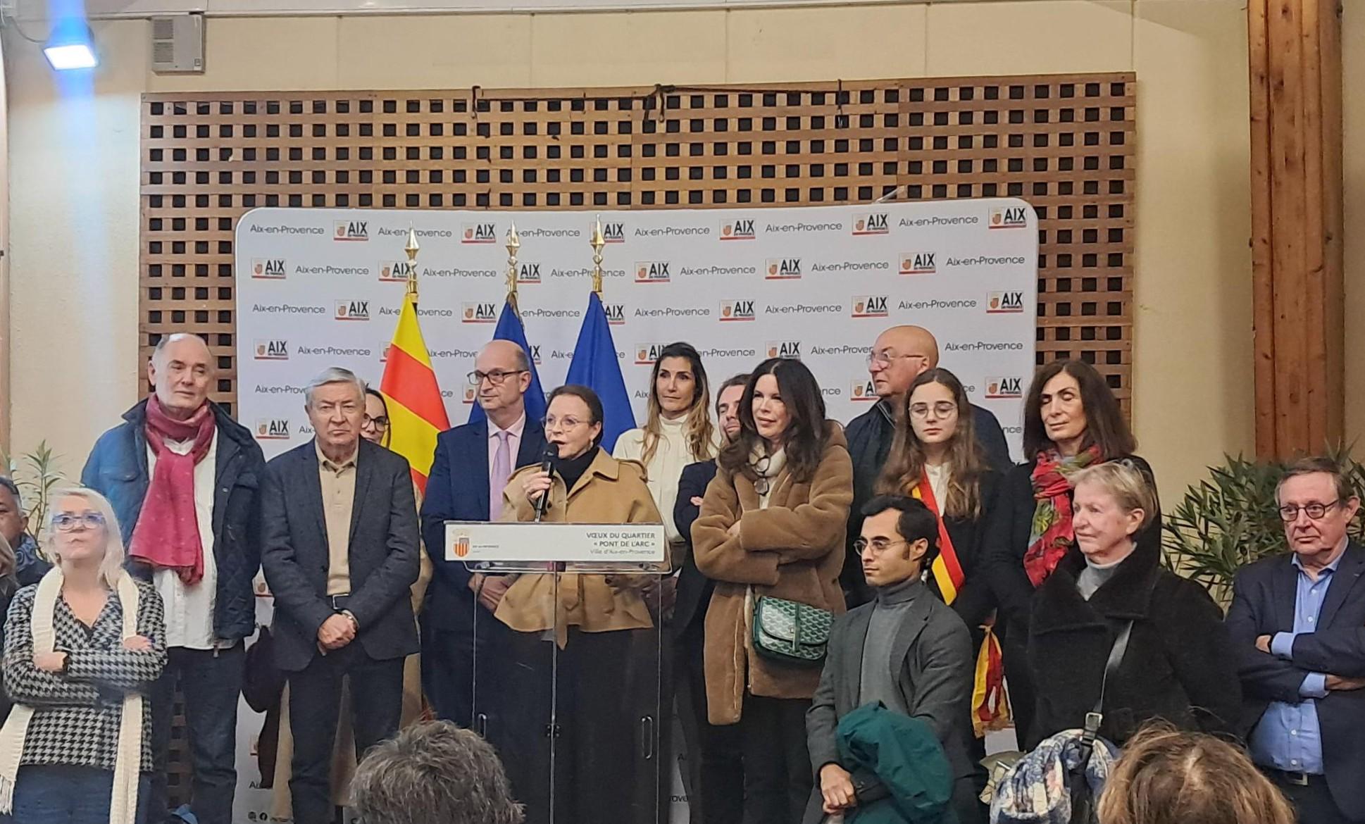 Des vœux de quartier sans bilan, en temps de campagne à Aix-en-Provence