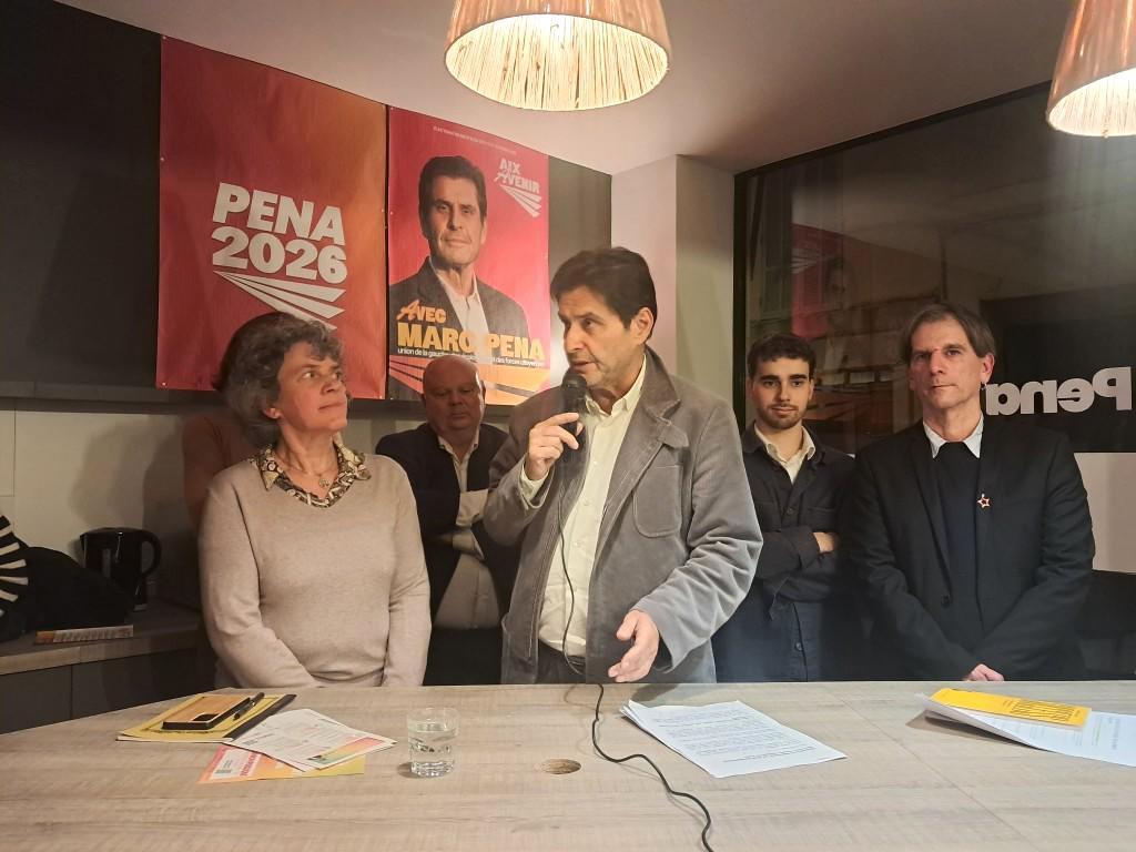 La gauche organise sa première réunion à Aix-en-Provence