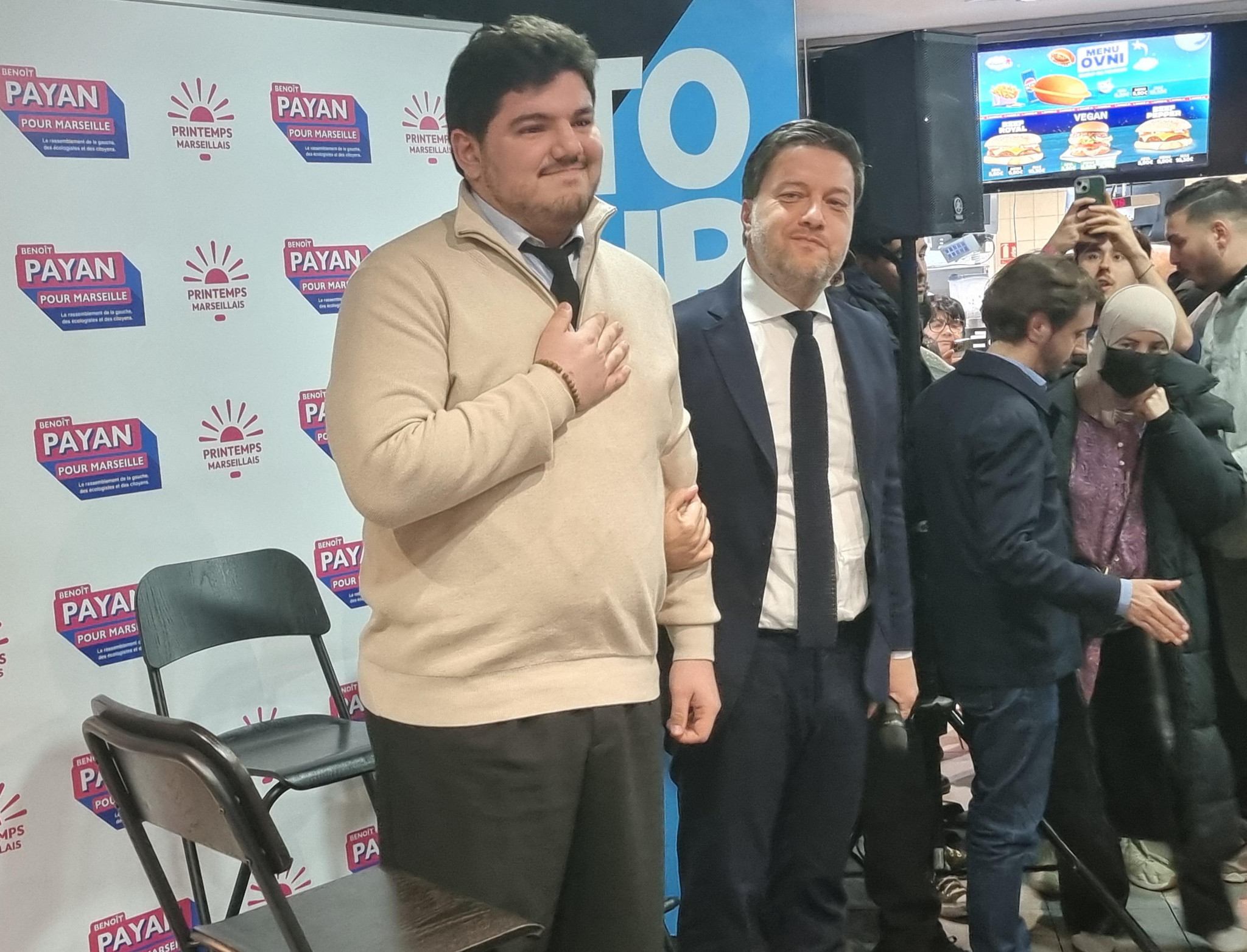 Amine Kessaci est candidat aux côtés de Benoît Payan