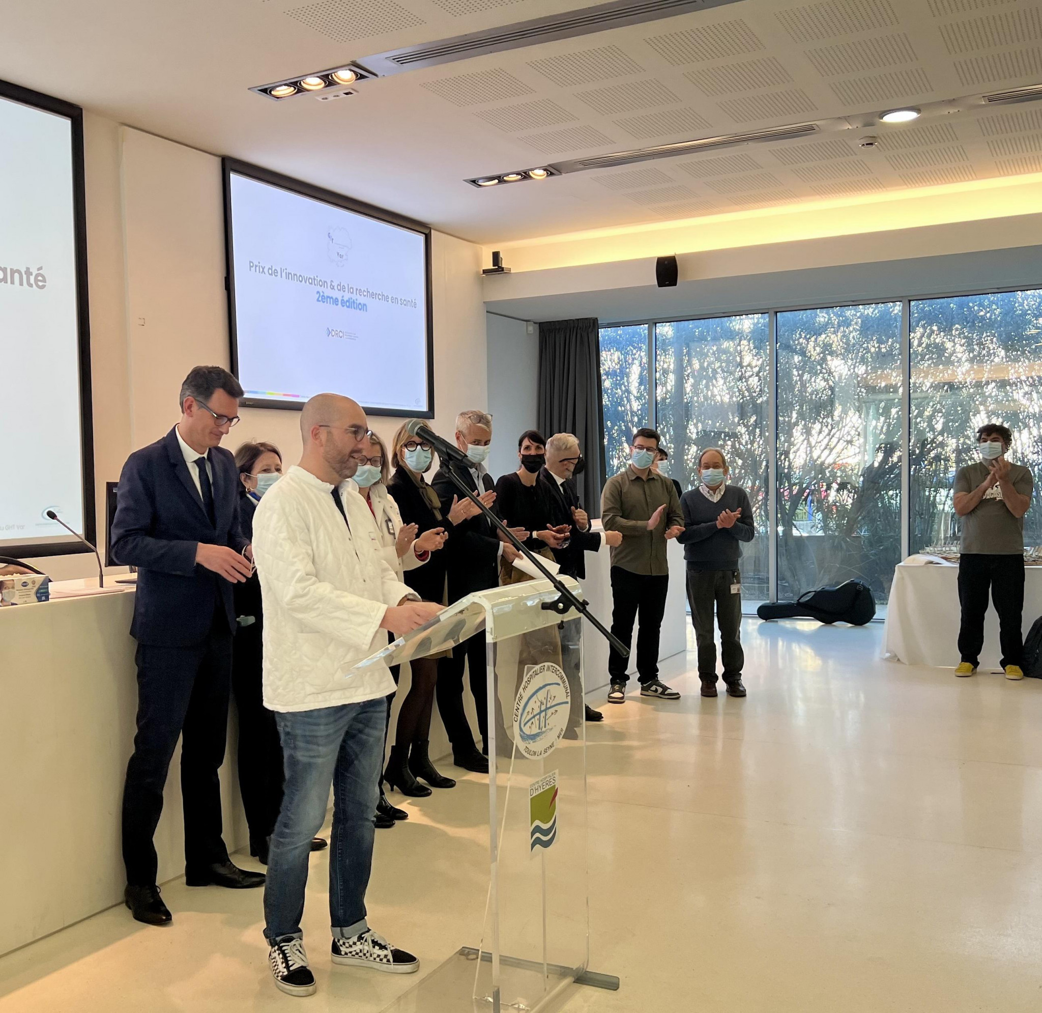 Les lauréats du prix de l’innovation et recherche en santé dans le Var