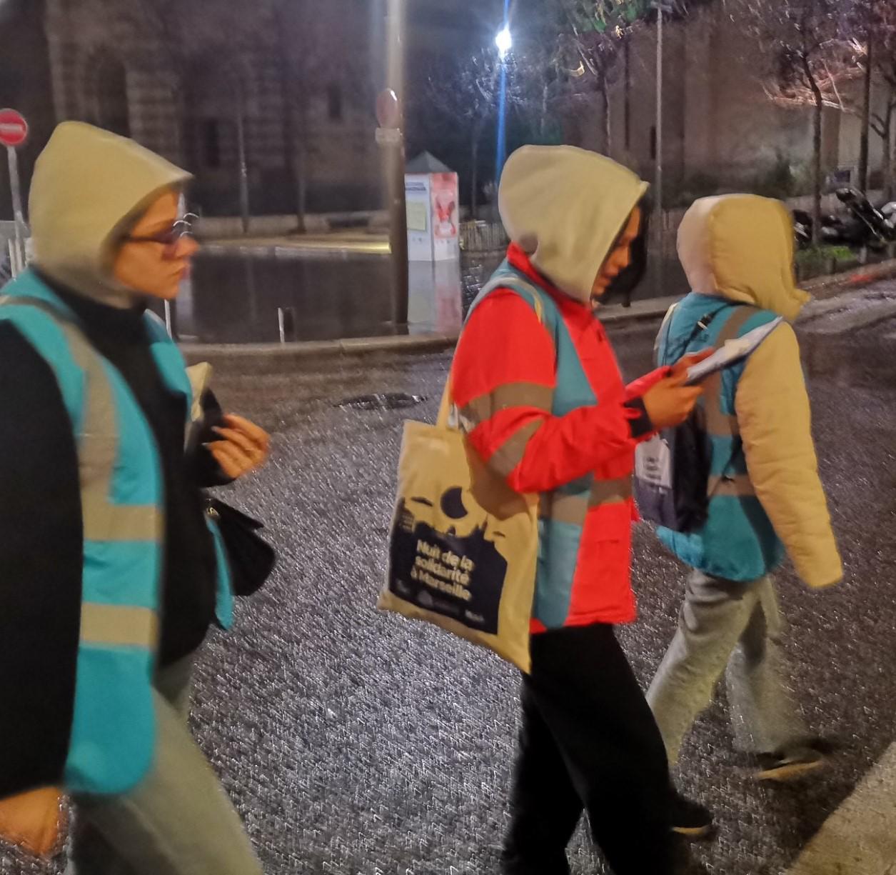 [Nuit de la solidarité] Mille volontaires à la rencontre des sans-abri à Marseille