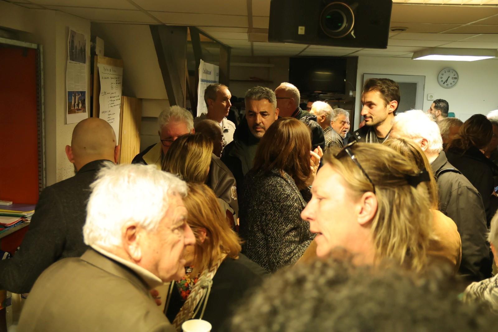 Le local de campagne d’André Molino inauguré à Septèmes
