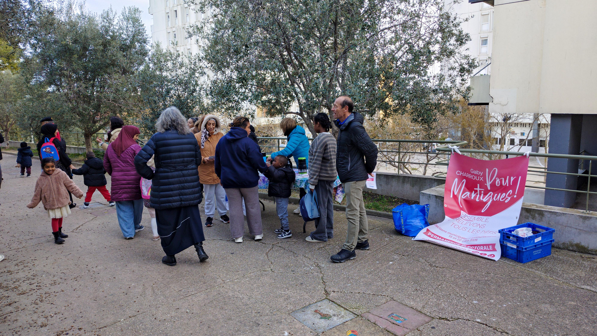 Martigues : la campagne électorale se joue aussi à Notre-dame-des-Marins