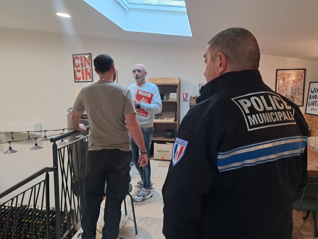 Une sensibilisation à la sécurité dans les lieux publics à Gardanne