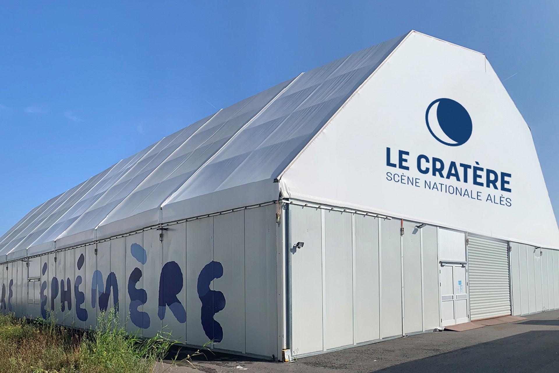 Alès : un Cratère hors les murs dans un théâtre éphémère