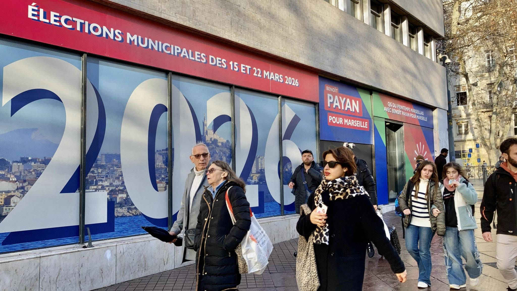 Le Printemps marseillais inaugure son QG de campagne