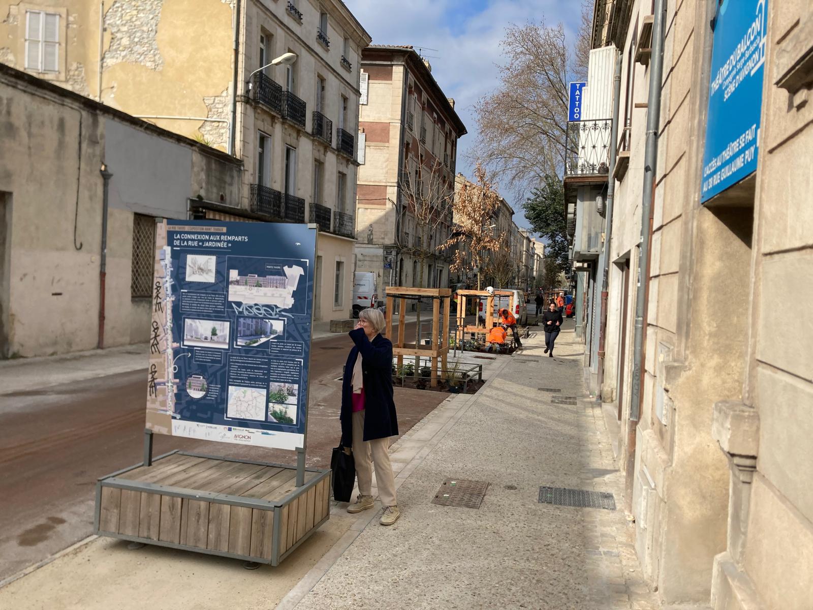 À Avignon, la rue Thiers a fait peau neuve et va reprendre vie
