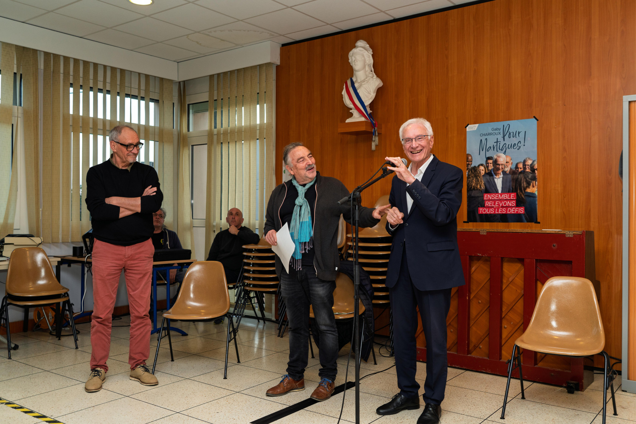 Point d’étape à Croix-Sainte pour Gaby Charroux
