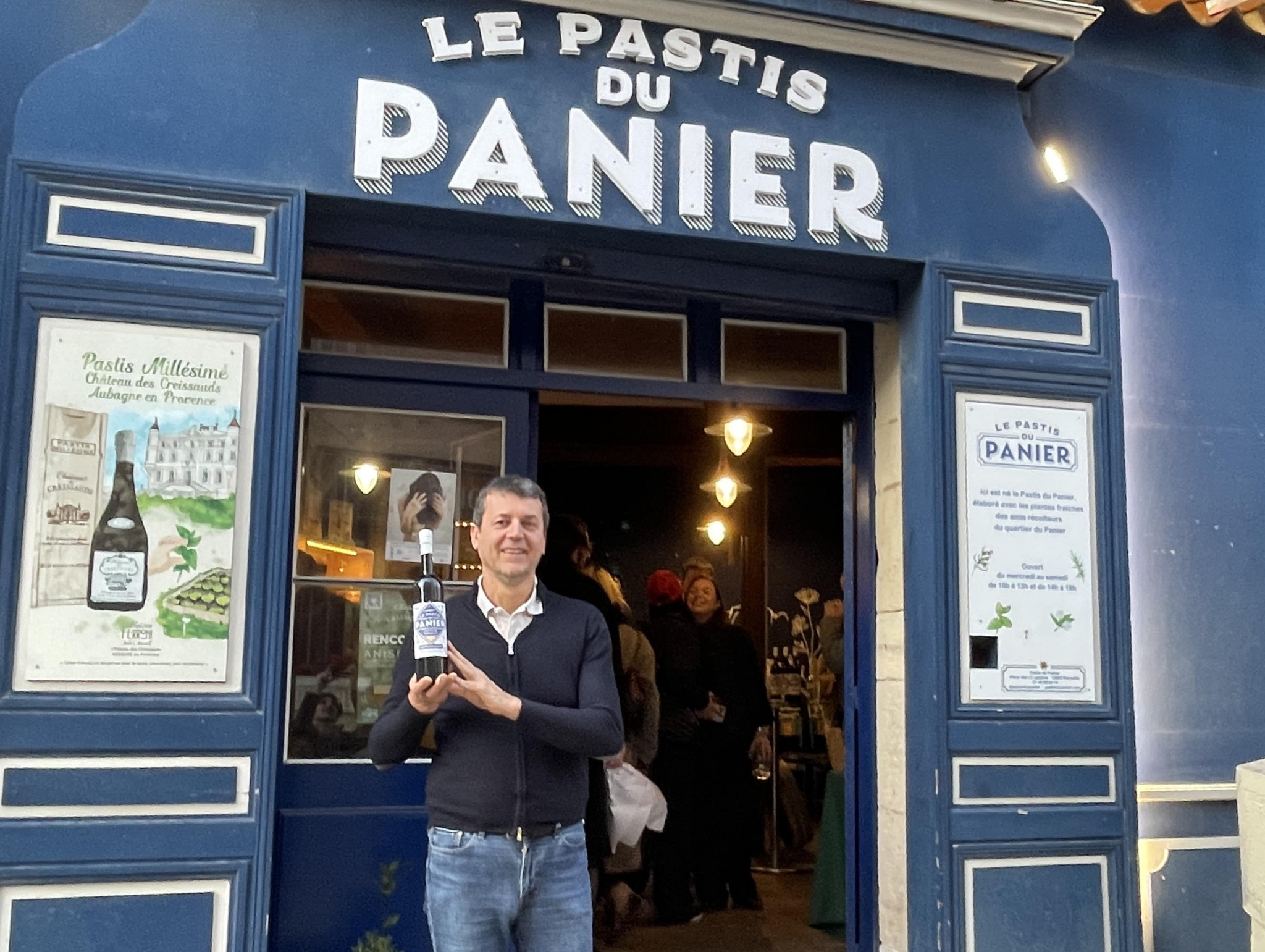 Un pastis collaboratif à déguster dans le panier