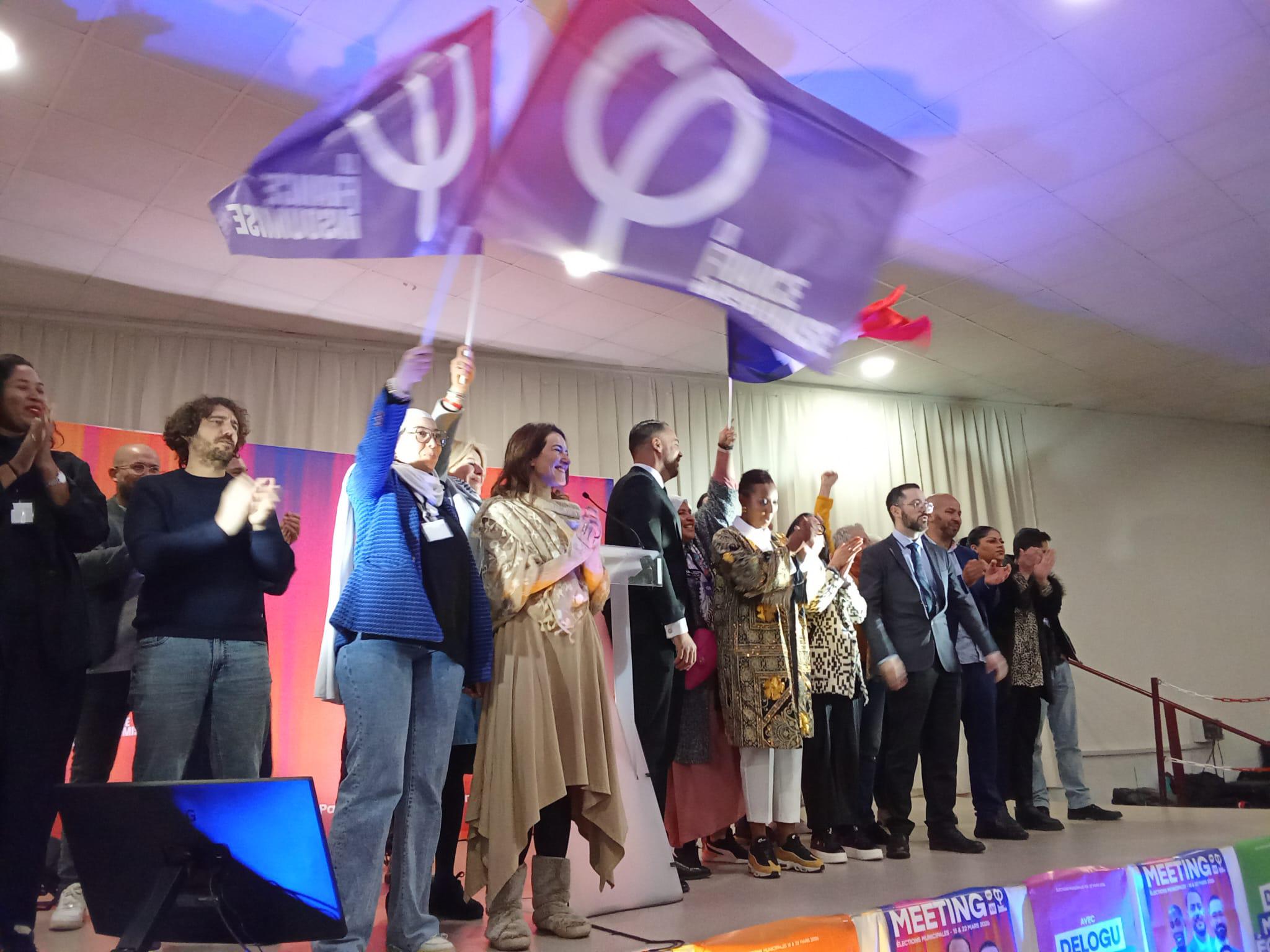 LFI présente ses têtes de liste dans les quartiers Nord