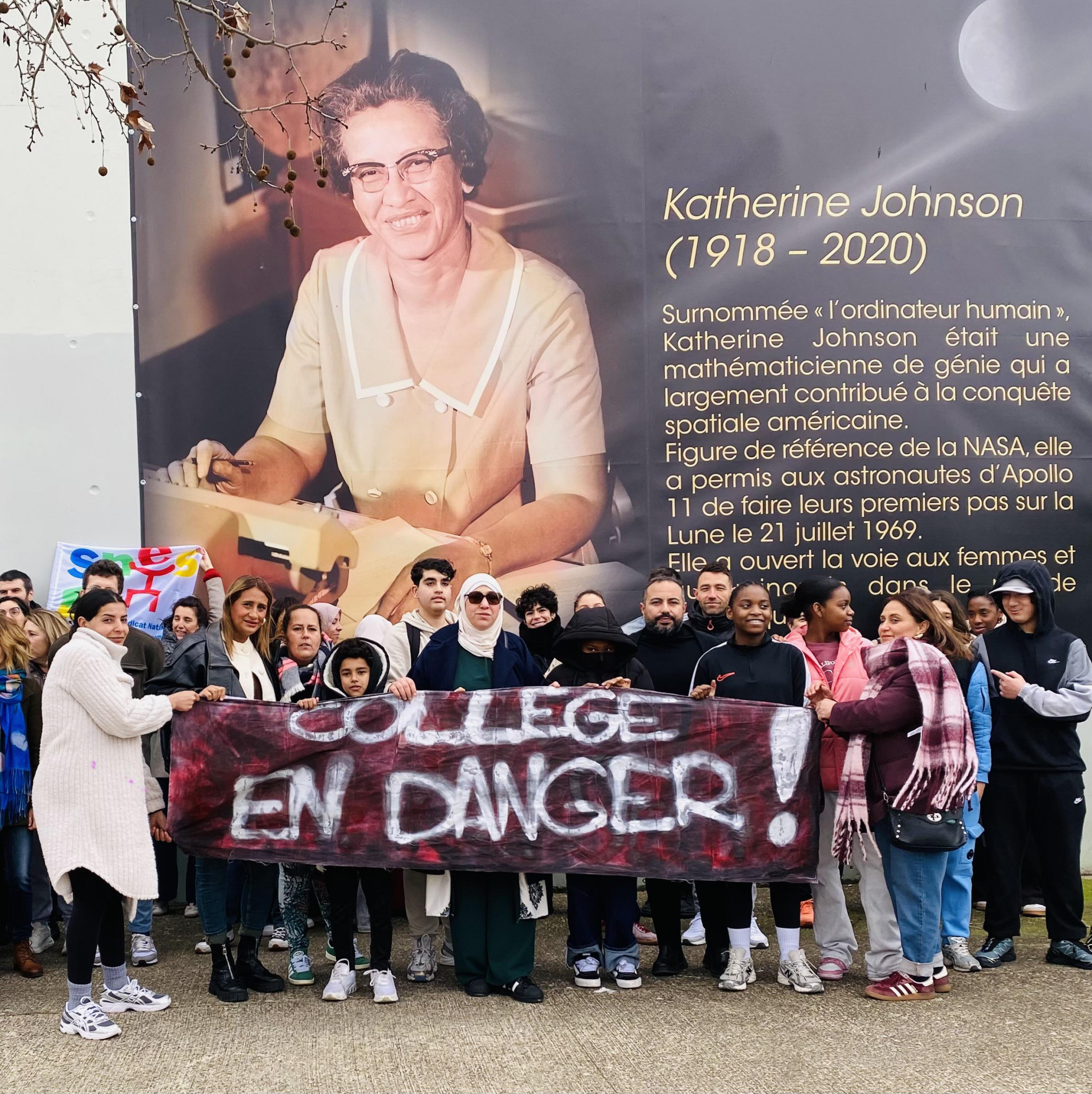 Bourses et voyages gelés, à Marseille le collège Katherine-Johnson mobilisé