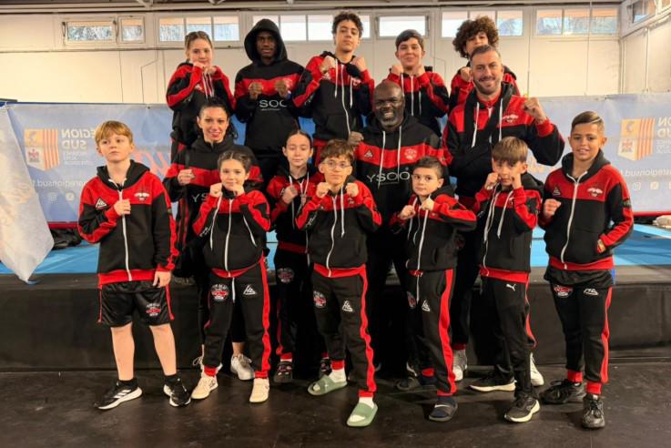 Boxe éducative : la Team Colas a fait un beau carton plein