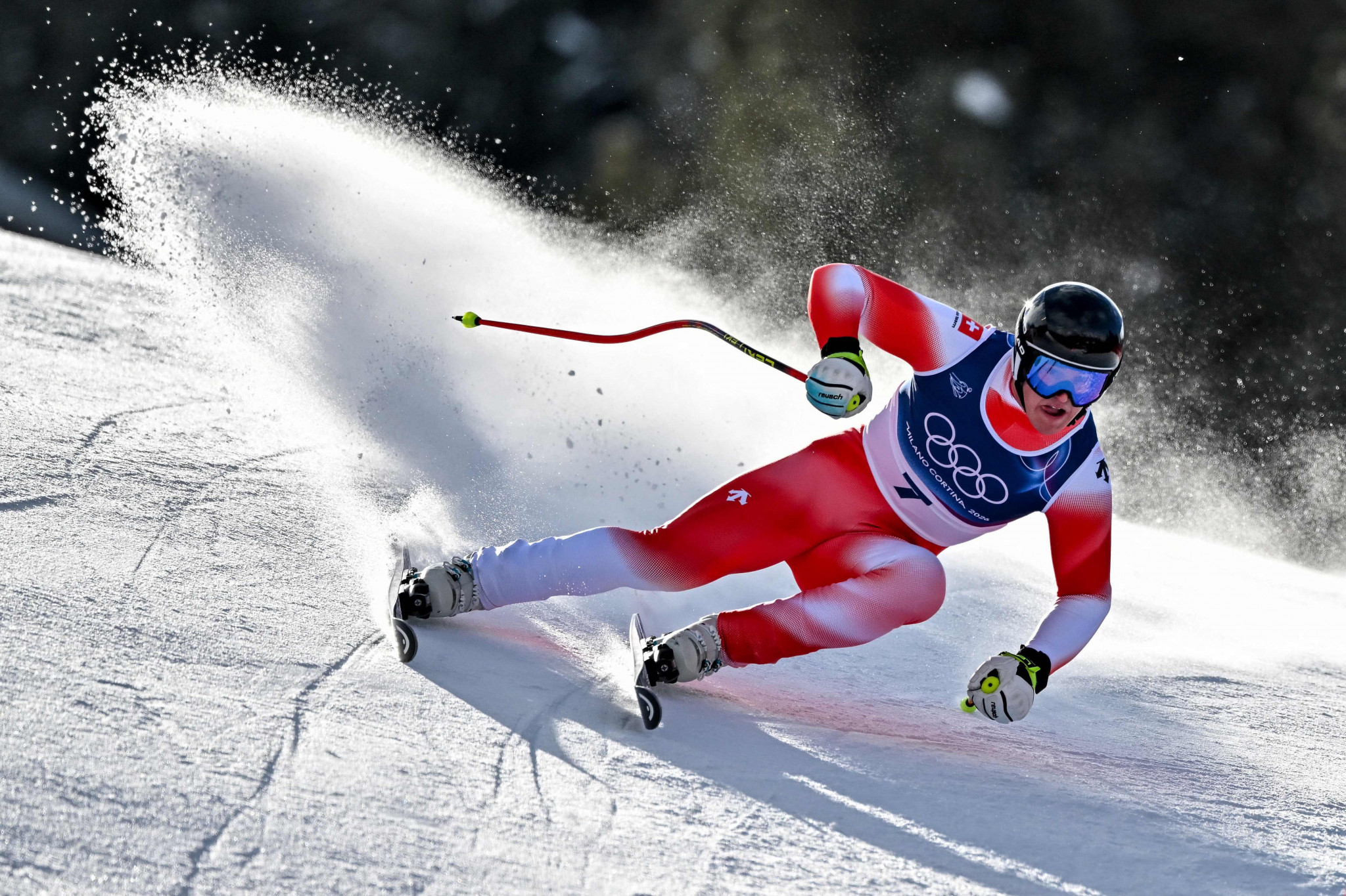 JO : Von Allmen voit triple en remportant le super-G