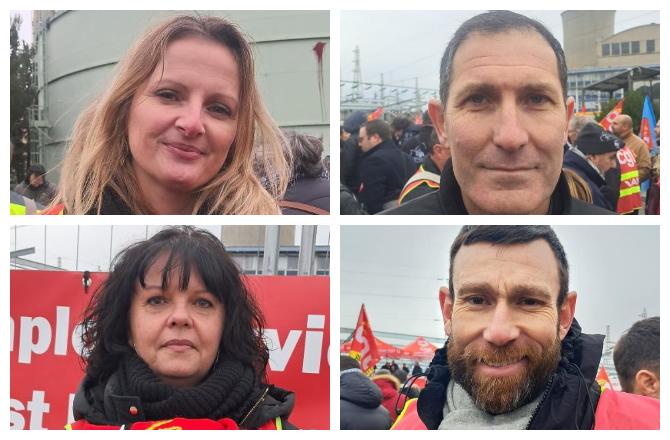 Meeting de Sophie Binet à la centrale de Gardanne : un soutien massif venu de plusieurs départements