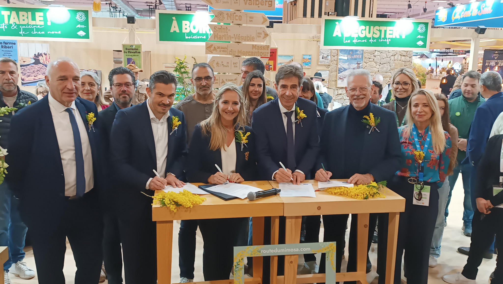 [Salon de l’agriculture] Le Var et les Alpes Maritimes demandent à l’Union Européenne une IGP sur le mimosa
