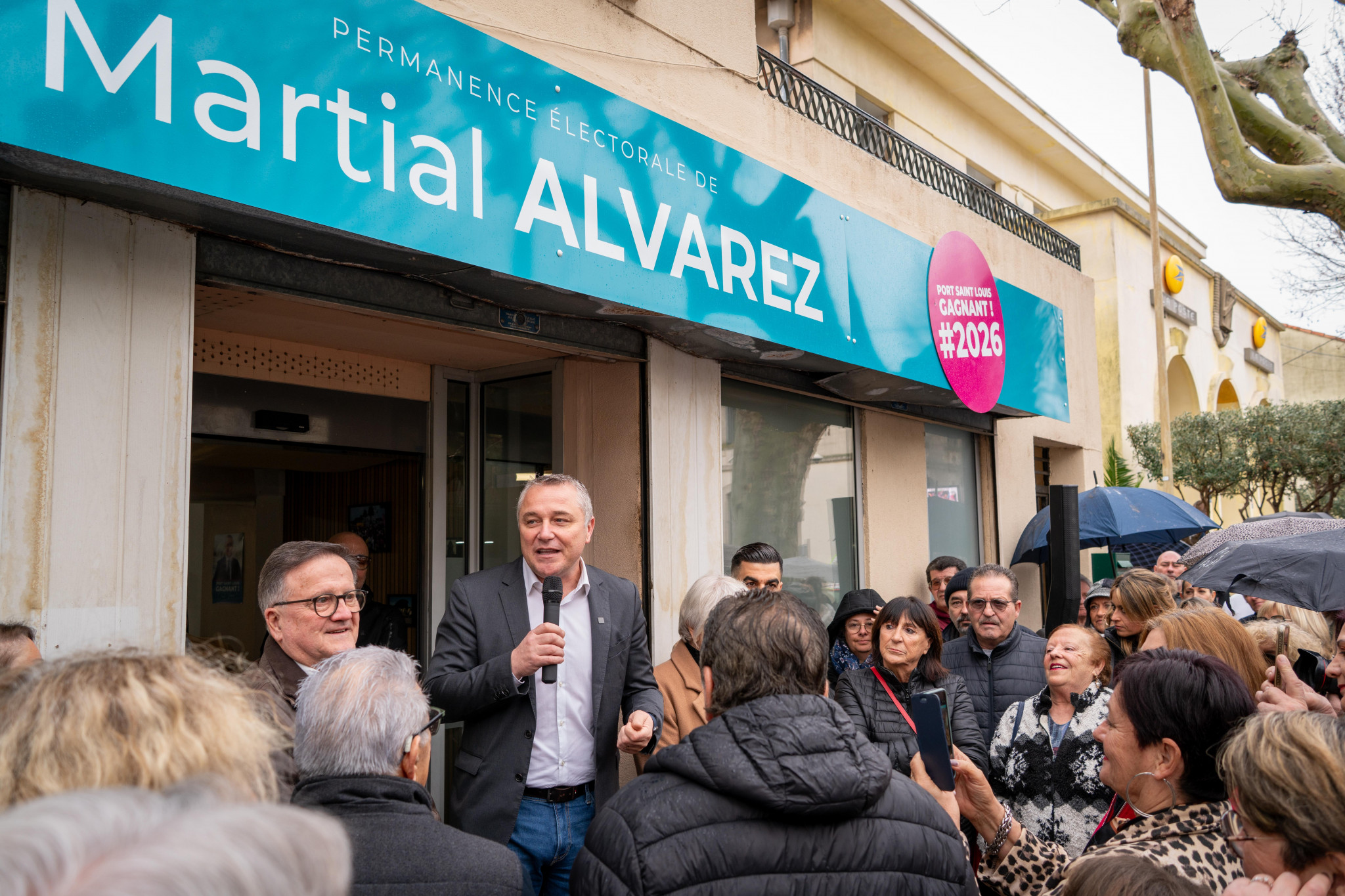 Martial Alvarez inaugure son local à Port-Saint-Louis