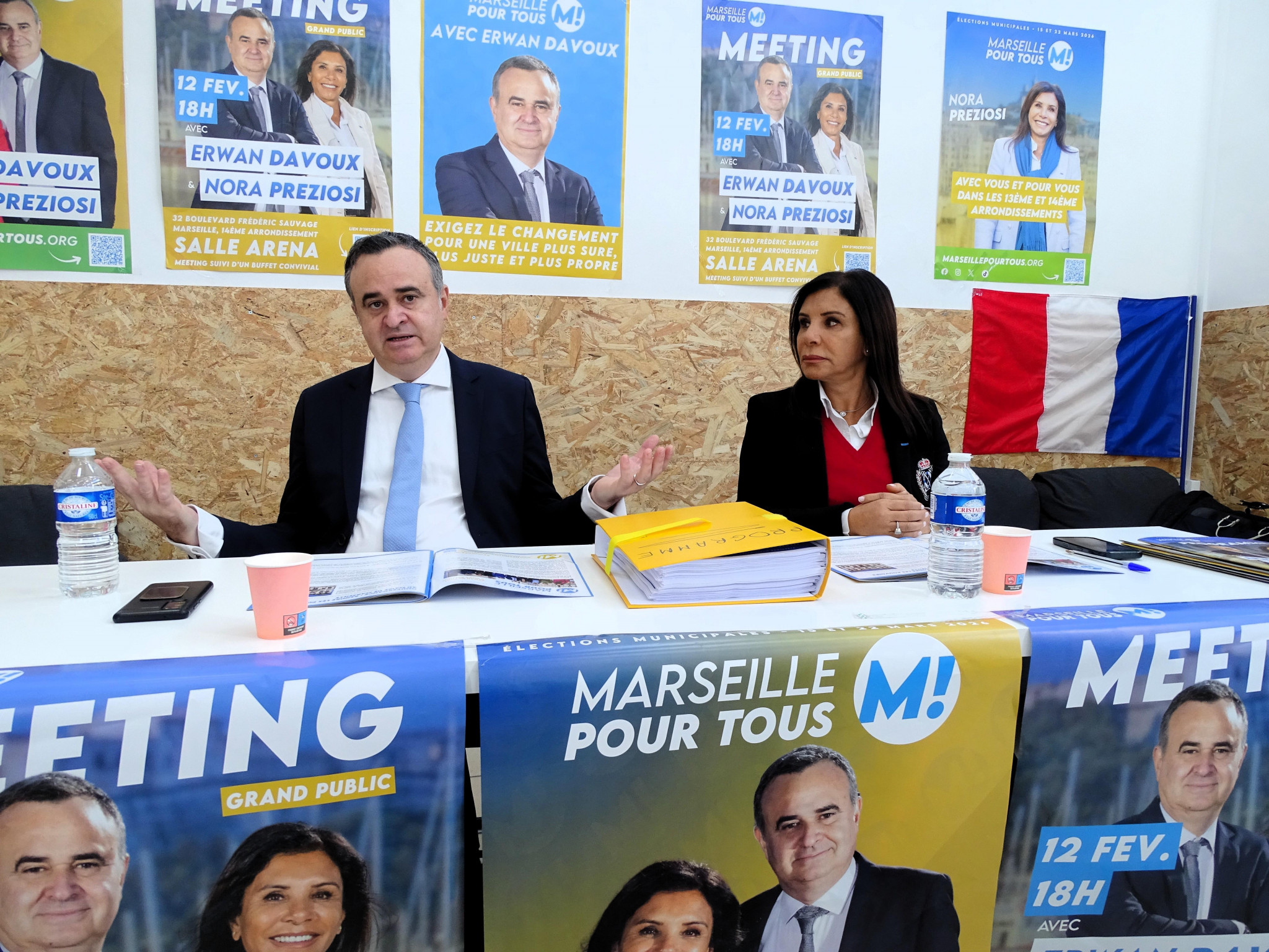 Erwan Davoux promet de «&nbsp;changer le système&nbsp;» à Marseille