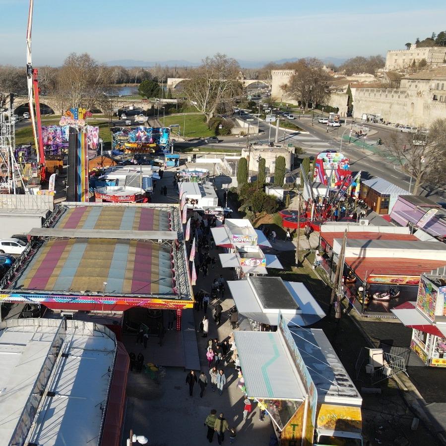 La fête foraine s’installe à Avignon ce samedi