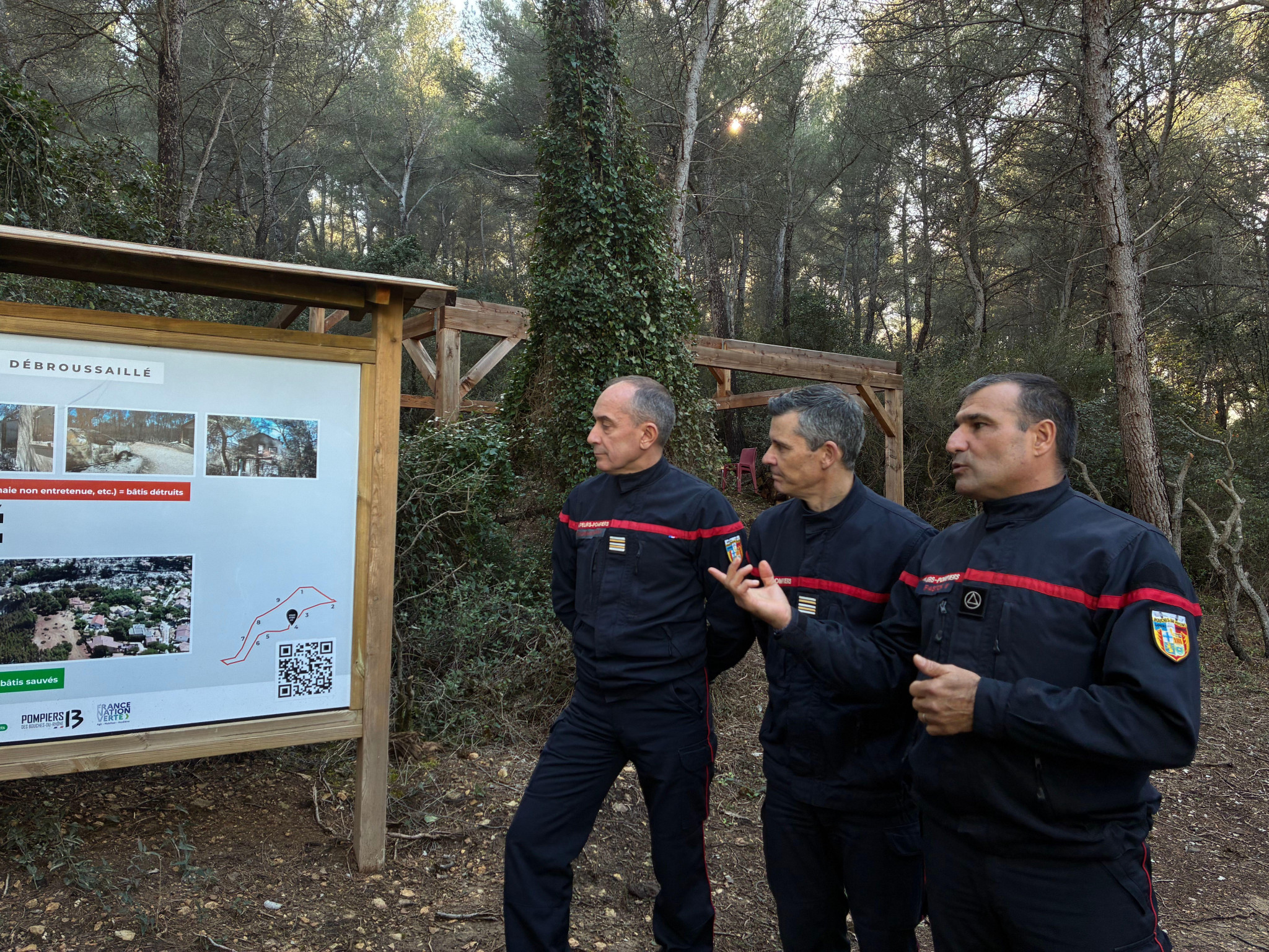 Un parcours de sensibilisation pour combattre le feu dans les Bouches-du-Rhône